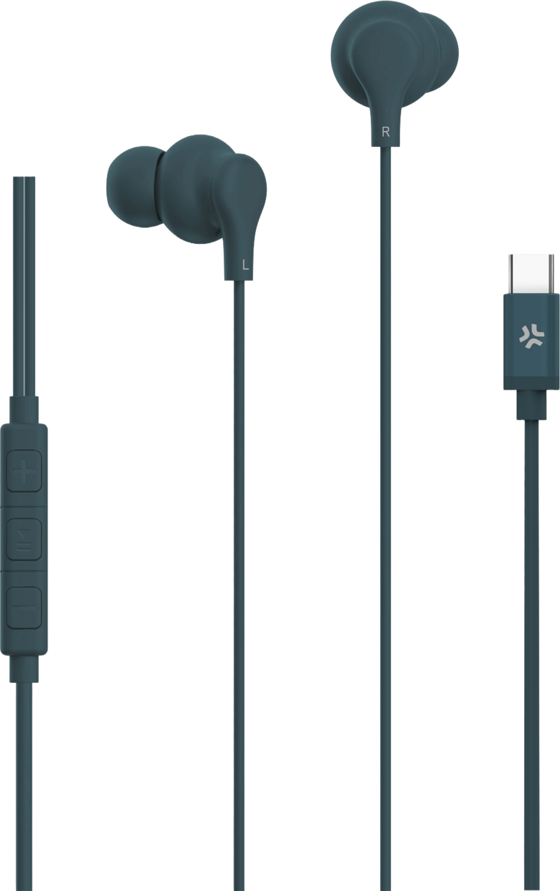 CELLY, H&ouml;rlurar In-ear Kabel Usb-c Up1600