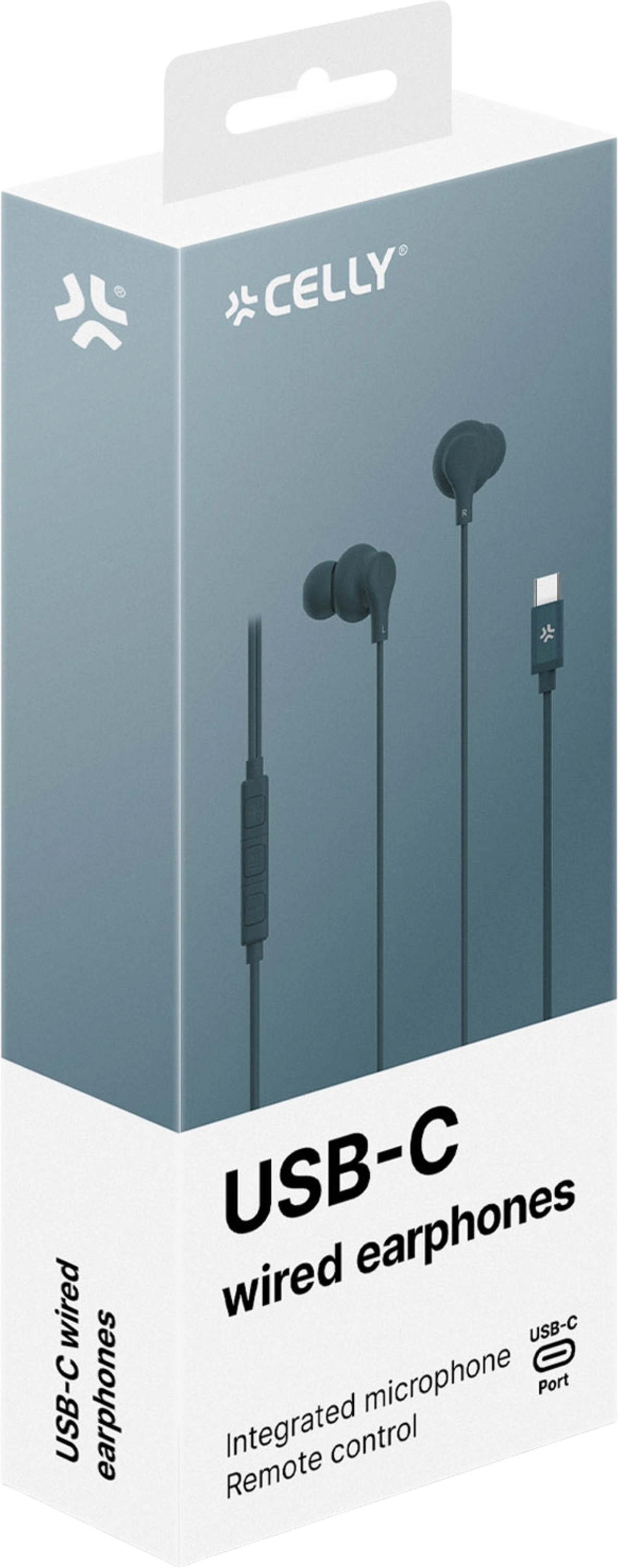 CELLY, H&ouml;rlurar In-ear Kabel Usb-c Up1600