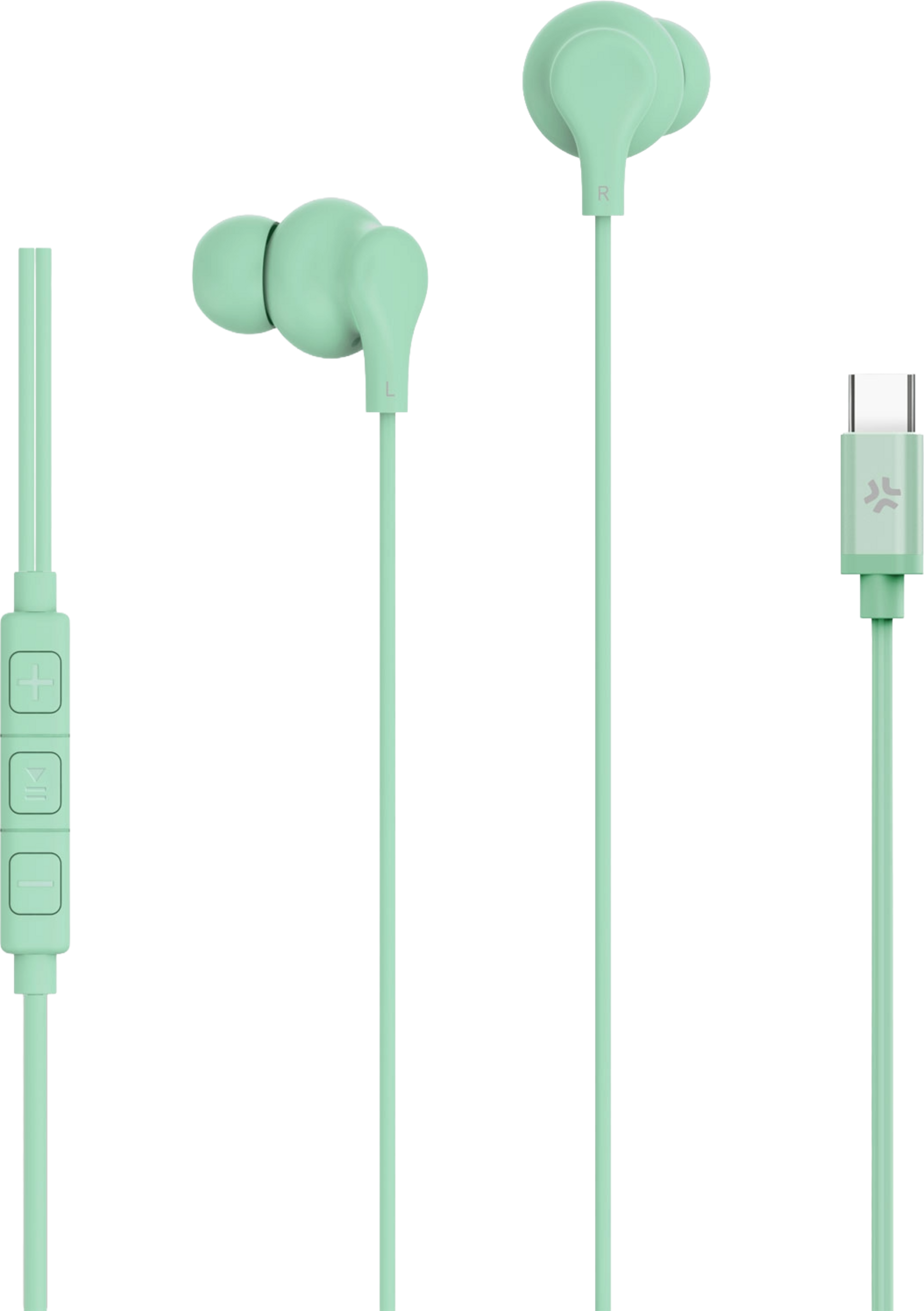 CELLY, H&ouml;rlurar In-ear Kabel Usb-c Up1600