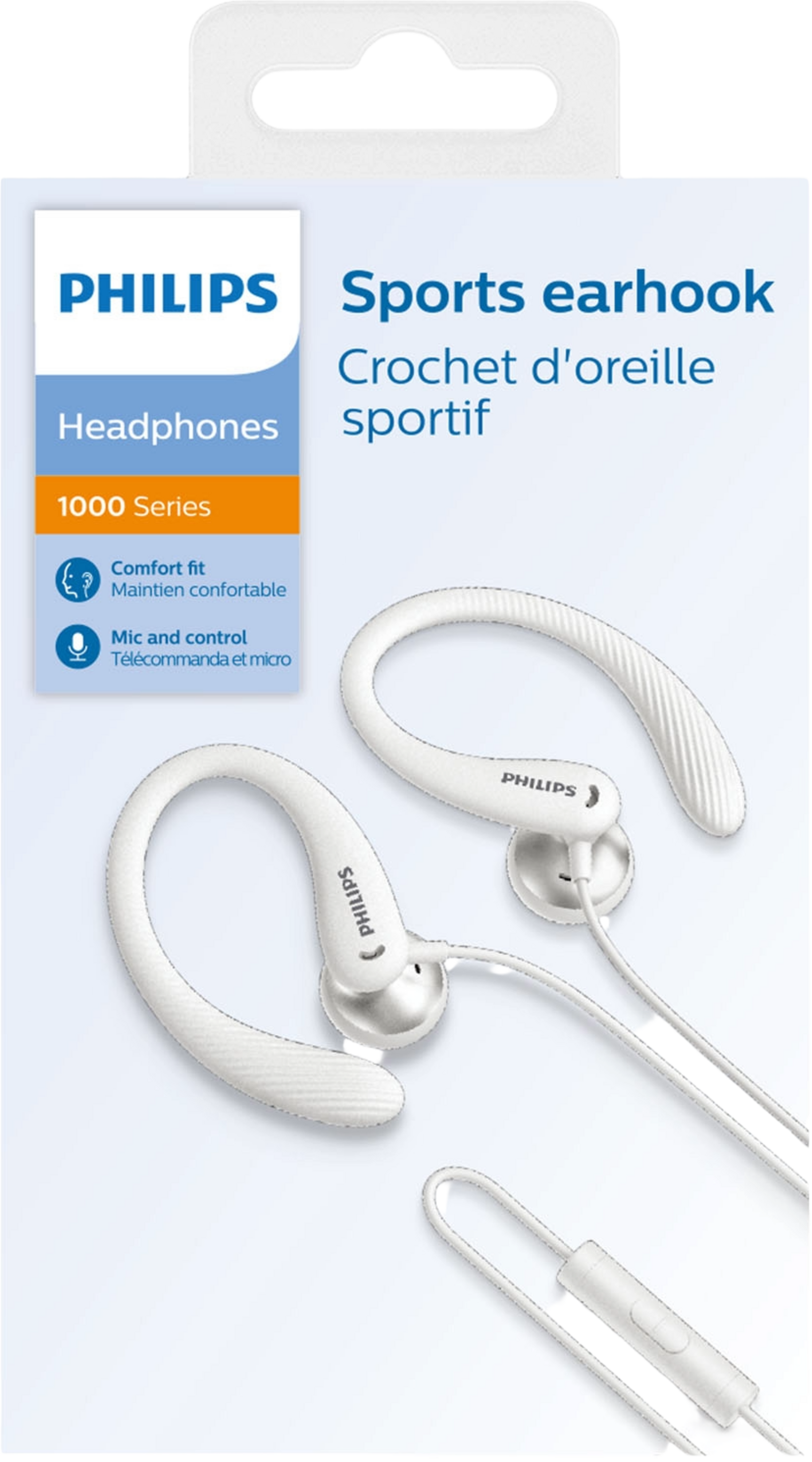 PHILIPS, H&ouml;rlurar In-ear Sport Ipx2 Kabel