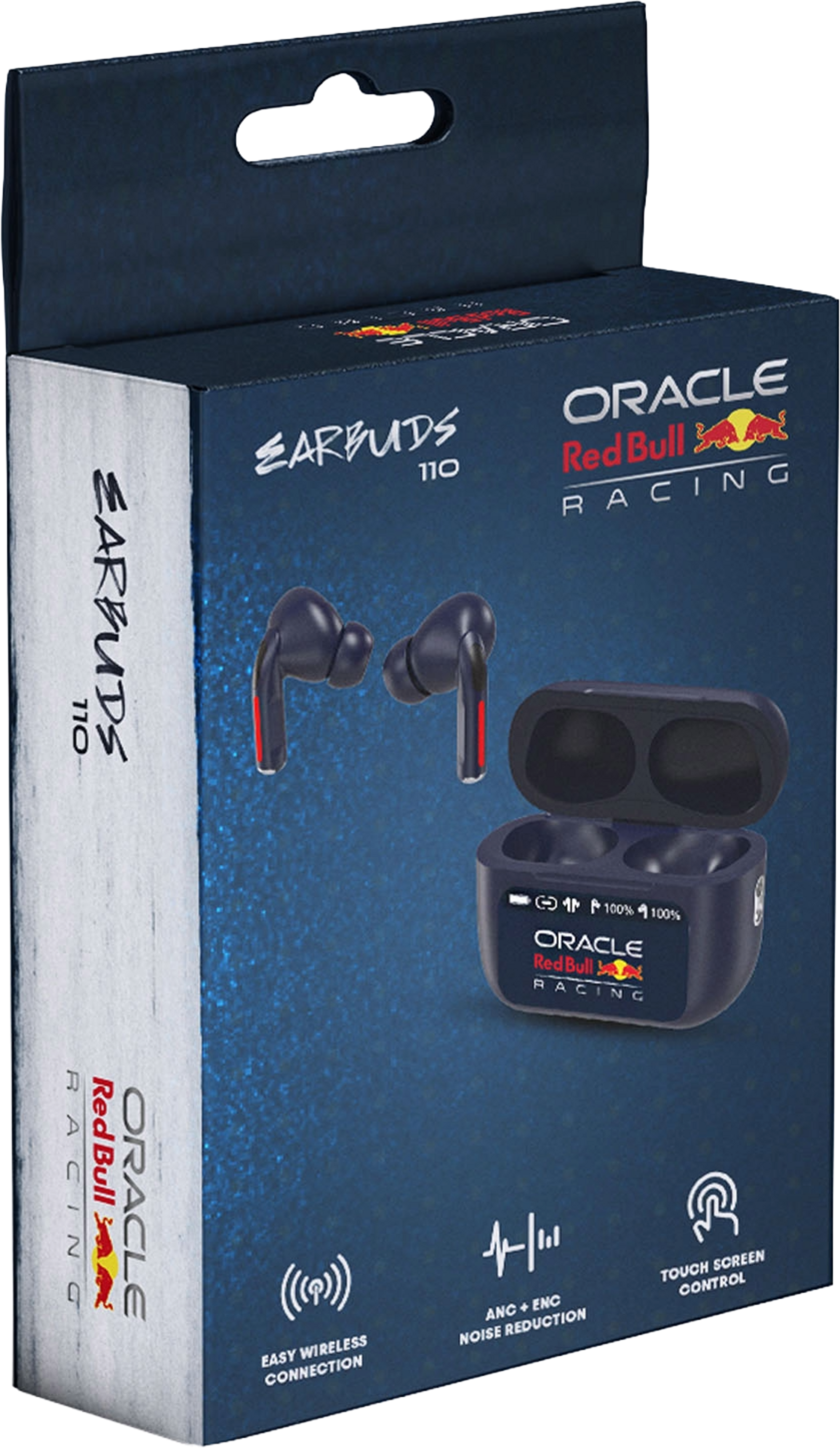 ORACLE RED BULL RACING, Hörlurar In-ear Trådlösa Tws Anc Enc Led-display Rb-eb110