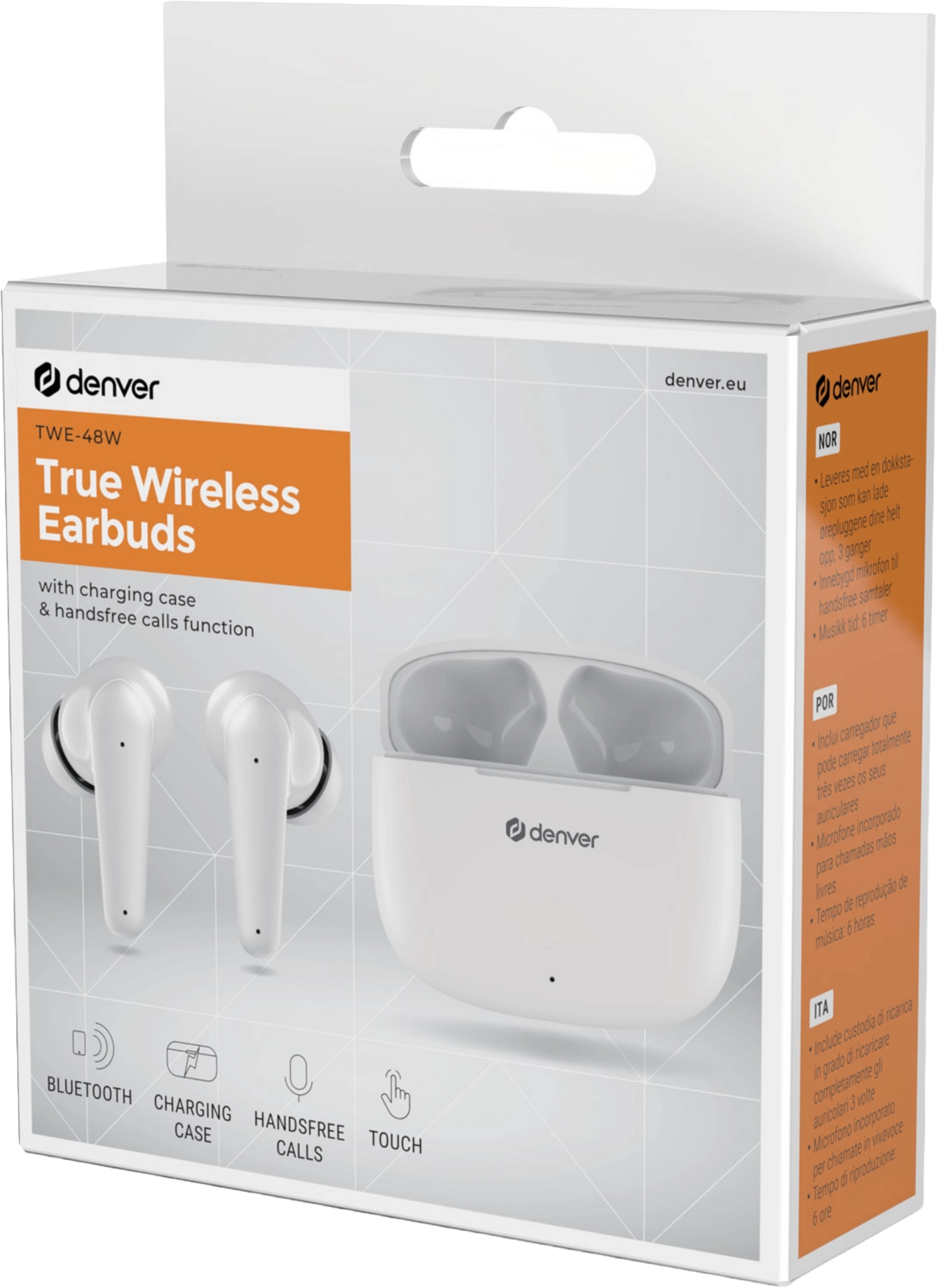 DENVER, H&ouml;rlurar In-ear Tws 6h Twe-48