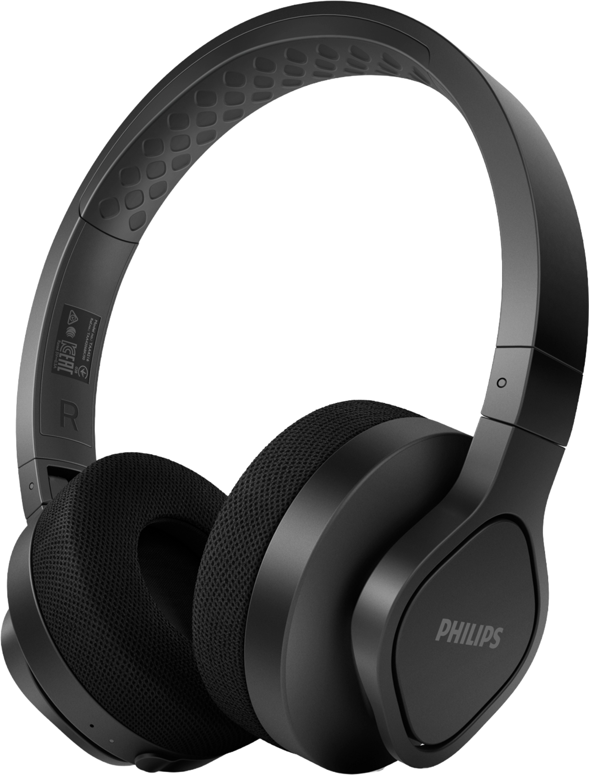 PHILIPS, H&ouml;rlurar On-ear Sport Ip55 36h Taa4216bk/00