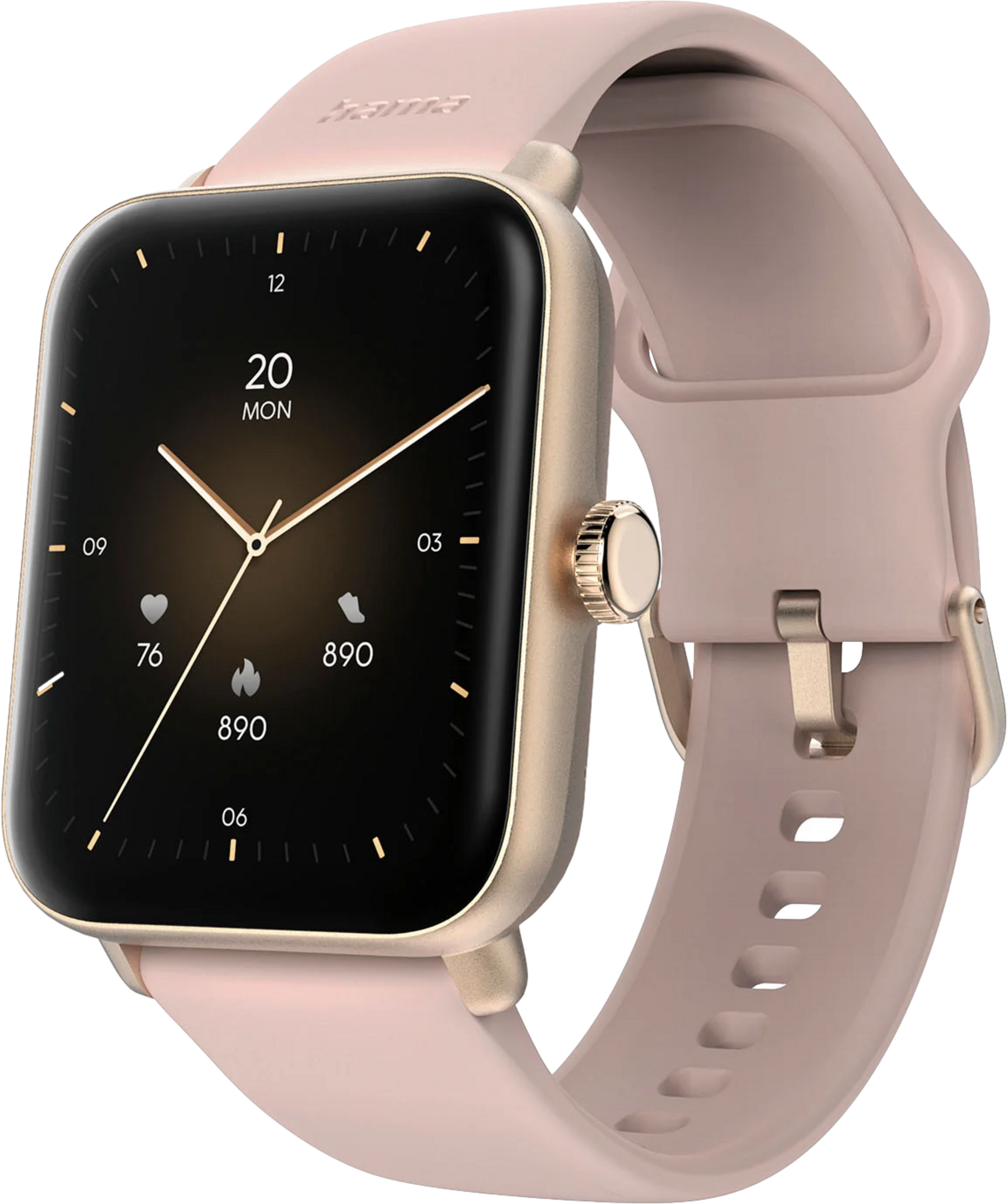 HAMA, Hama Smart Watch 6010 Rose Gold