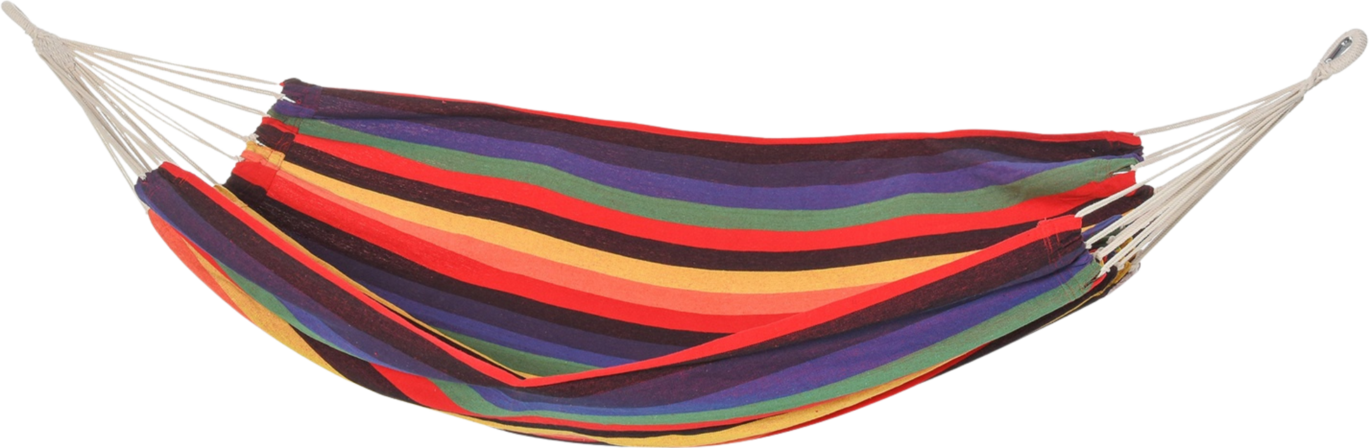 NORTHIX, Hammock Outdoor Cotton Carry Bag Load Capacity 150kg Multicolored 290x150cm