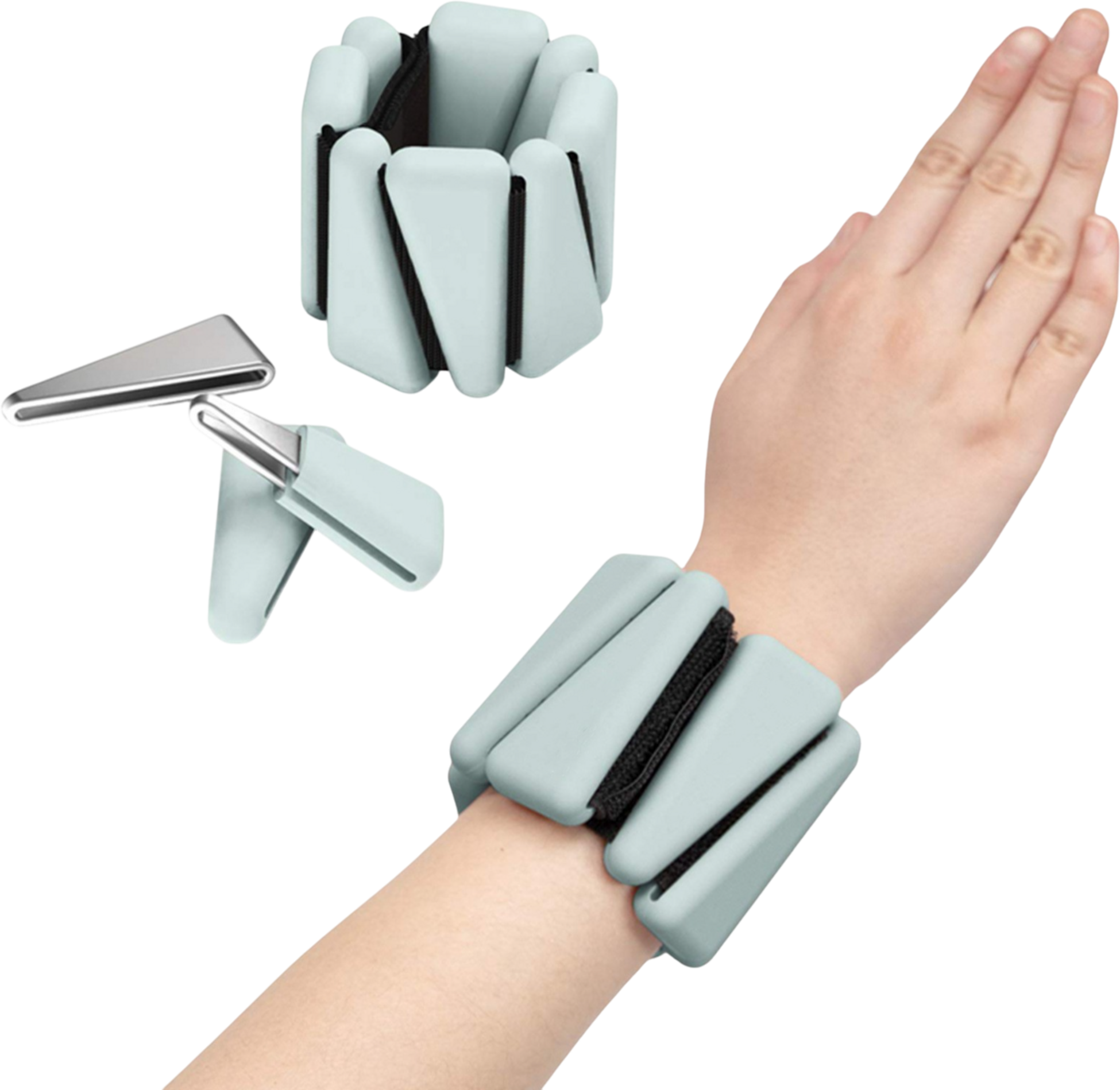 ONAMASTE, Handleds- Fotledsvikter (2 X 500 G, Premiumsilikon)