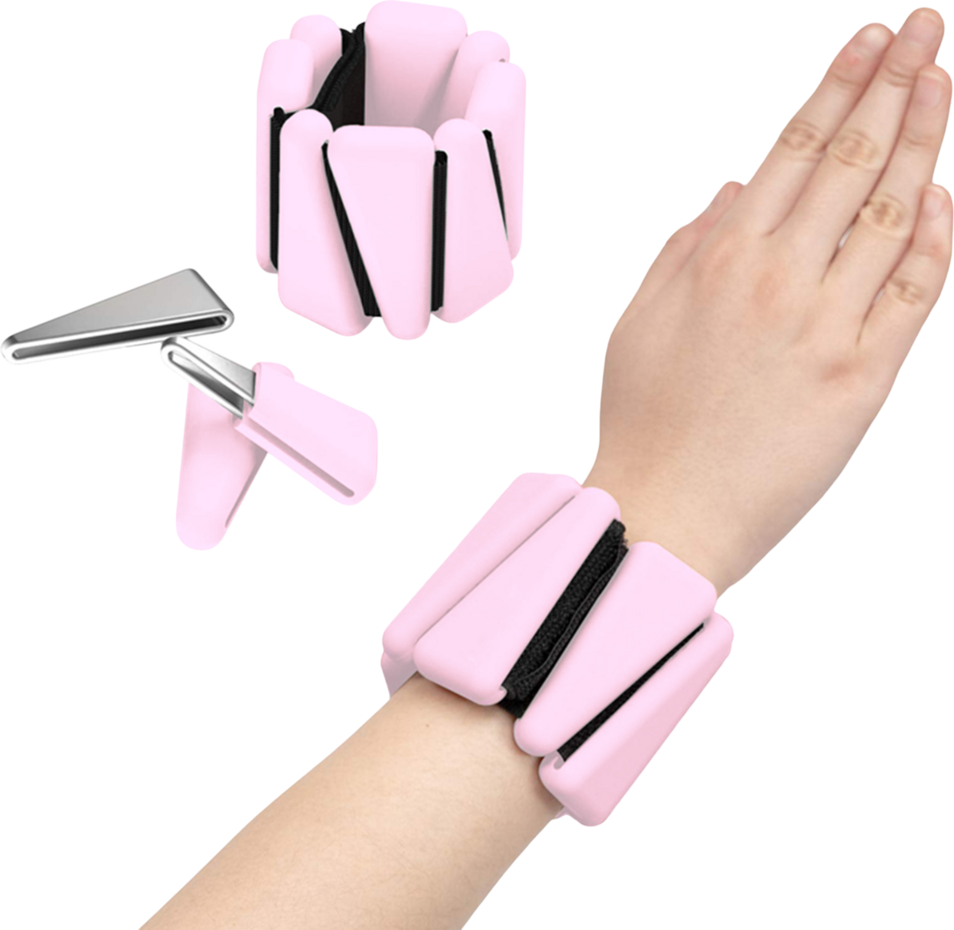 ONAMASTE, Handleds- Fotledsvikter (2 X 500 G, Premiumsilikon)