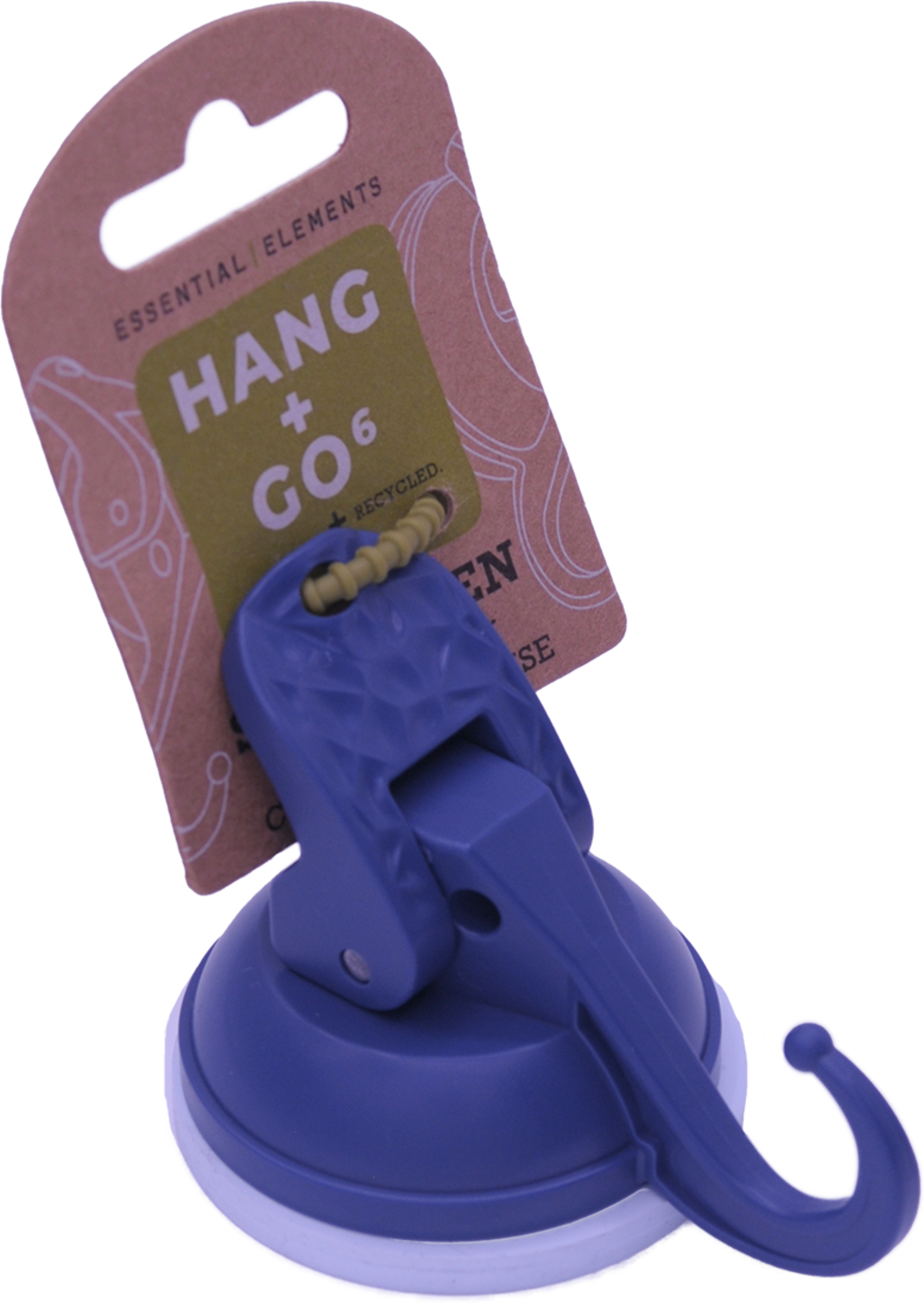 ESSENTIAL ELEMENTS, Hang+go6 Suction Hook