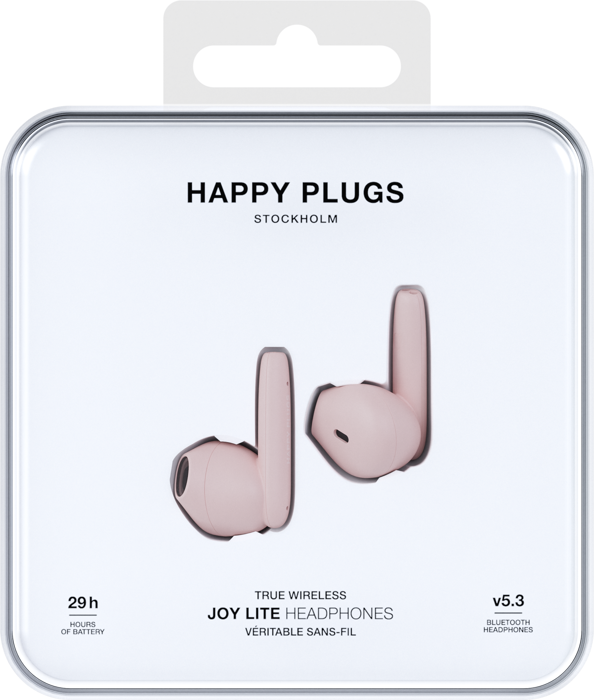 HAPPY PLUGS, Happy Plugs Headphone Joy Lite In-ear True-wireless Pink
