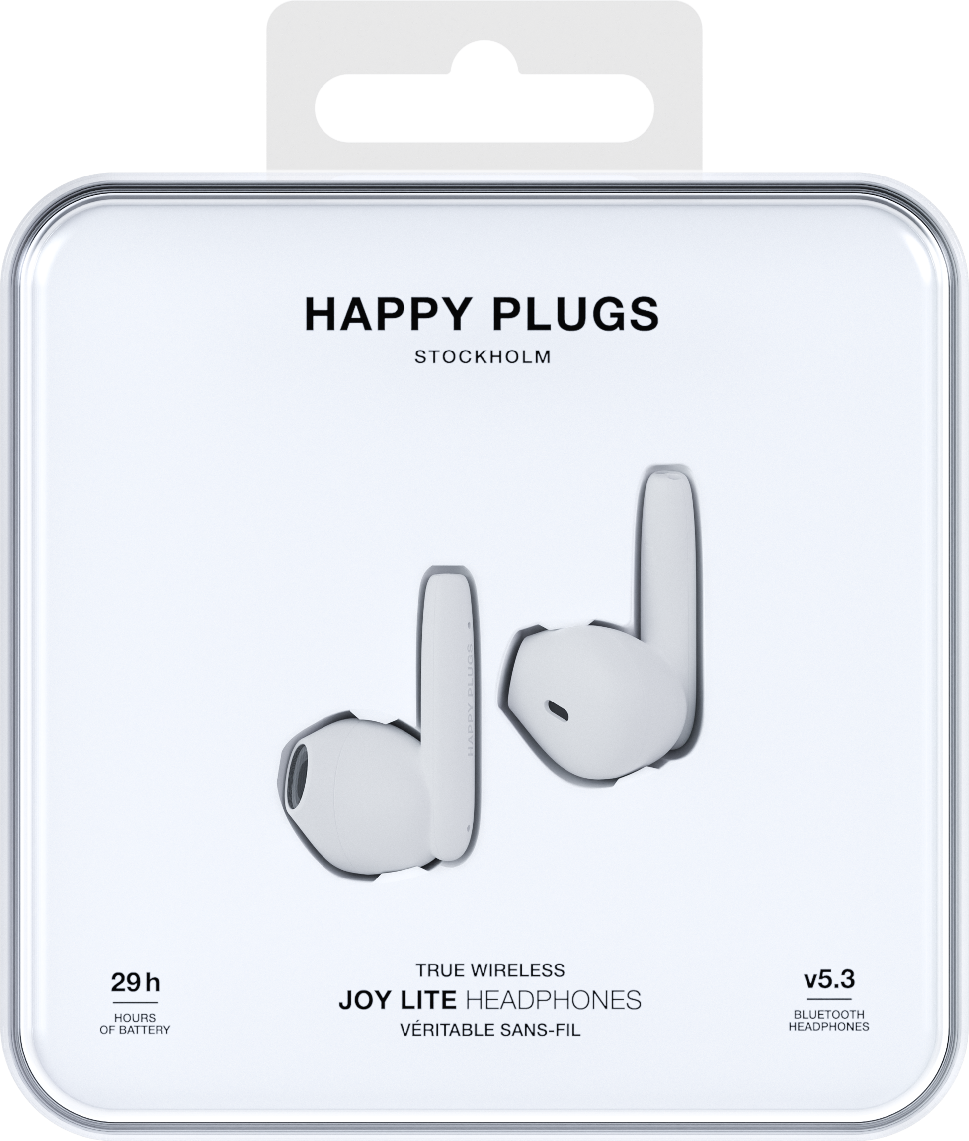 HAPPY PLUGS, Happy Plugs Headphone Joy Lite In-ear True-wireless White