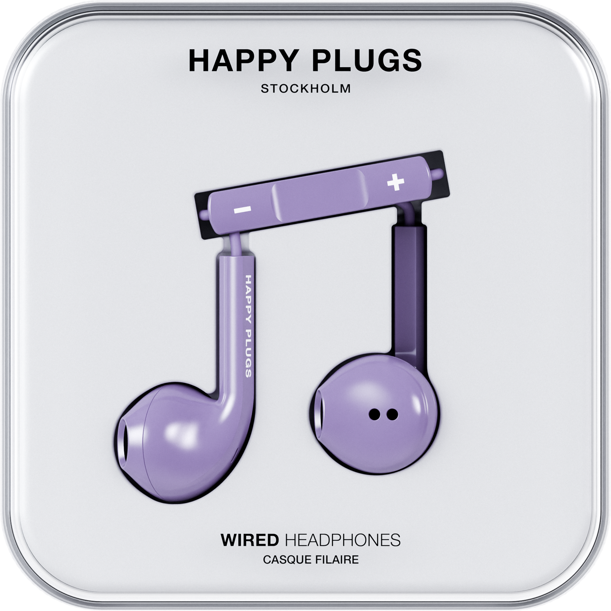 HAPPY PLUGS, Happy Plugs Headphone Wired In-ear Usb-c Purple