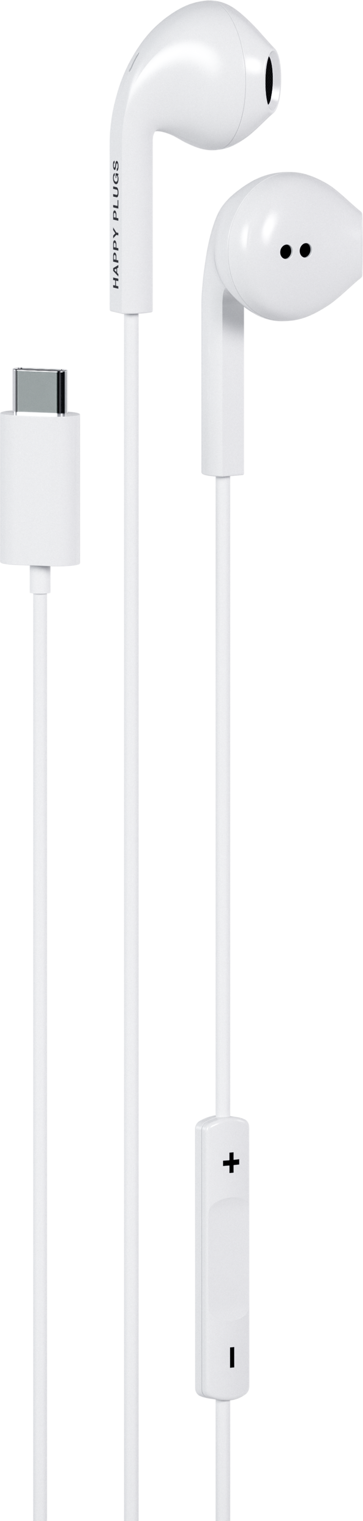 HAPPY PLUGS, Happy Plugs Headphone Wired In-ear Usb-c White
