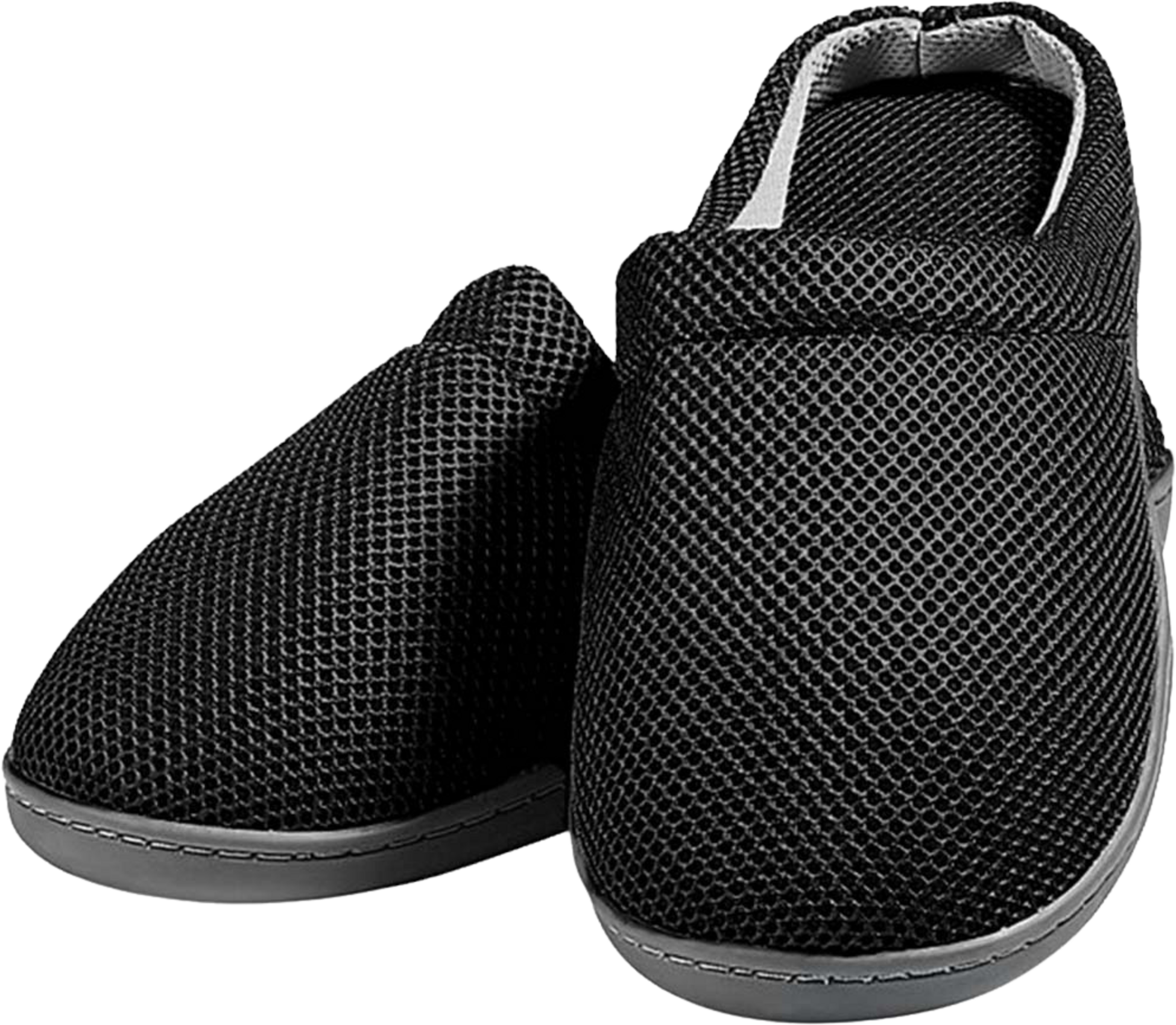 NORTHIX, Happy Shoes - Comfort Gel Slippers - Black 37/38