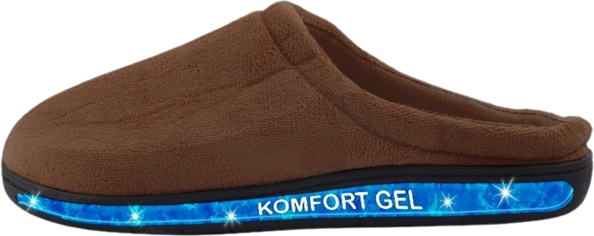 NORTHIX, Happy Shoes - Comfort Gel Slippers - Brown 37/38