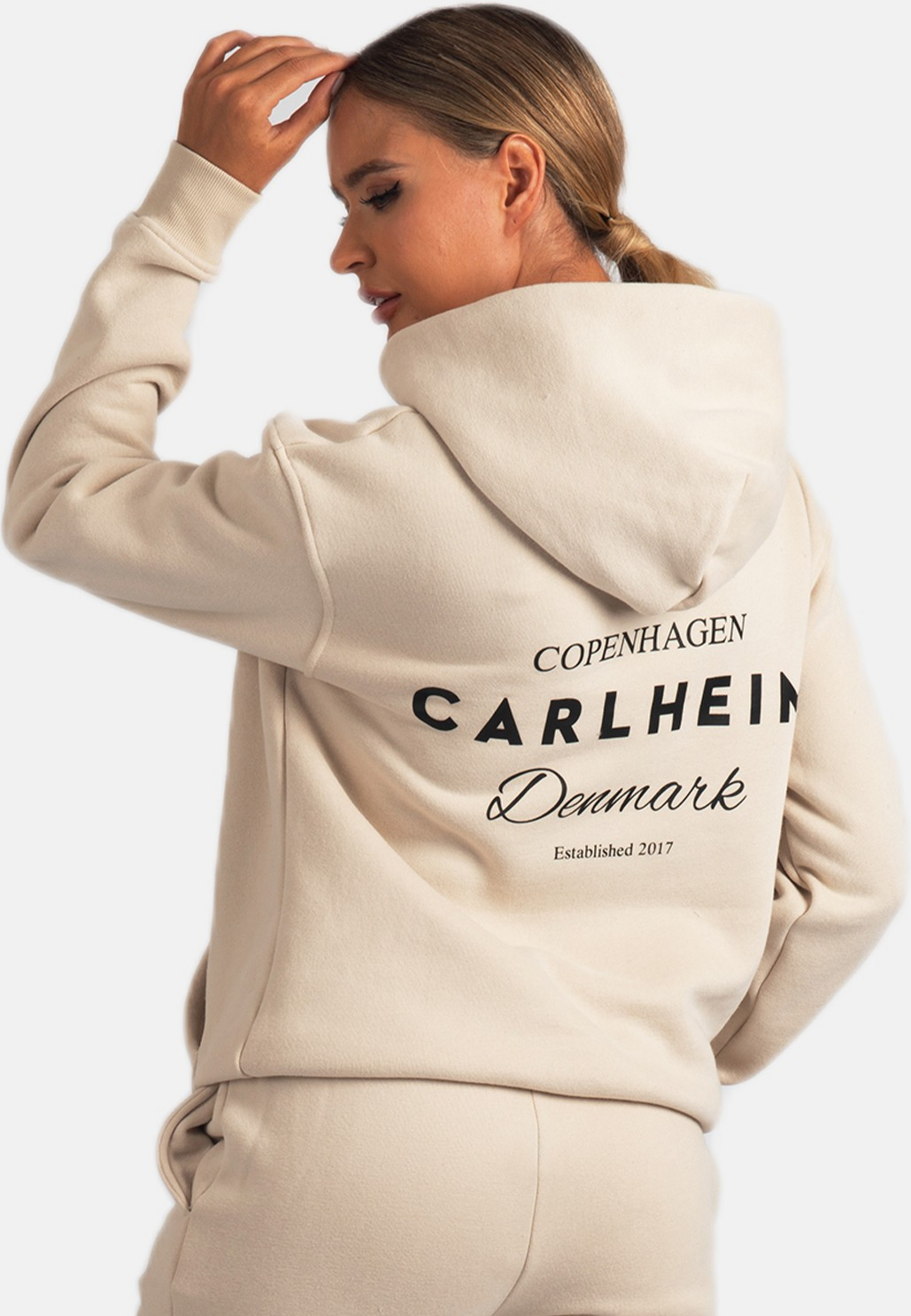 CARLHEIM, Harper Lounge Branded Hoodie