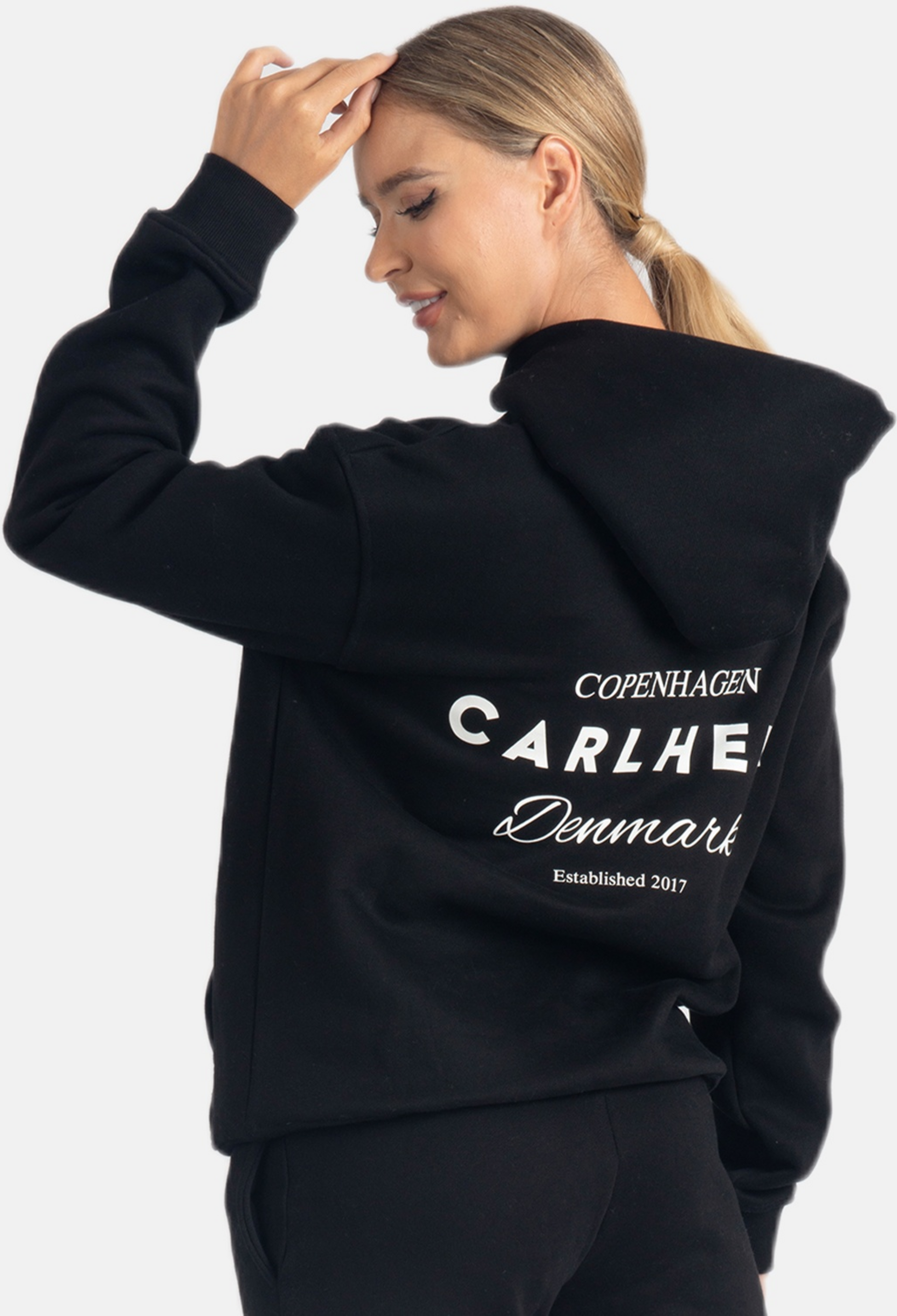 CARLHEIM, Harper Lounge Branded Hoodie