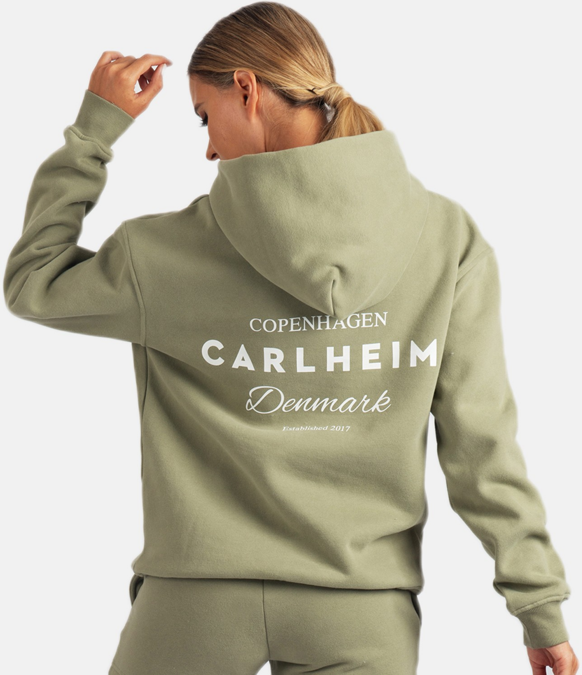 CARLHEIM, Harper Lounge Branded Hoodie