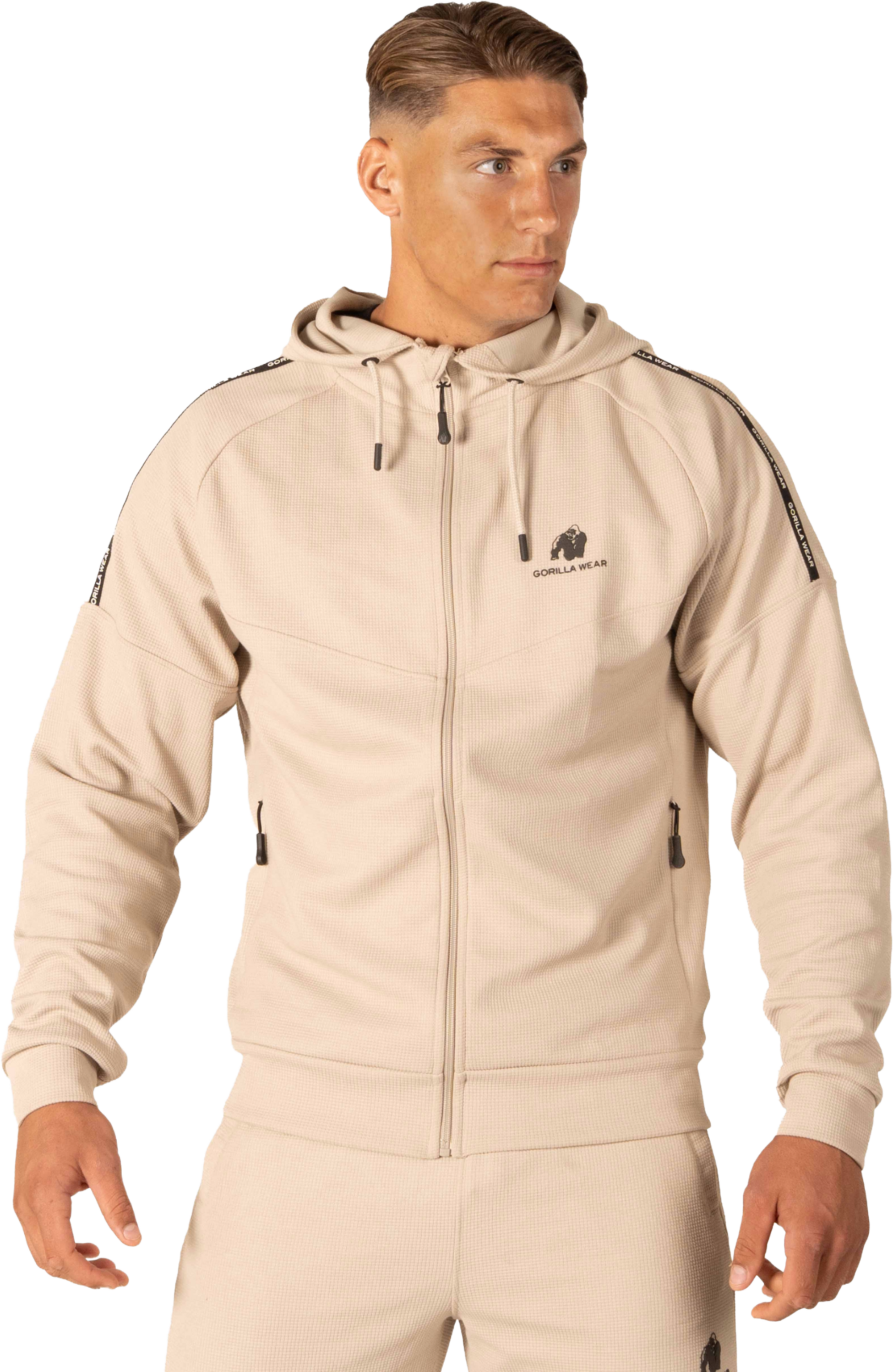 GORILLA WEAR, Harvey Hooded Track Jacket