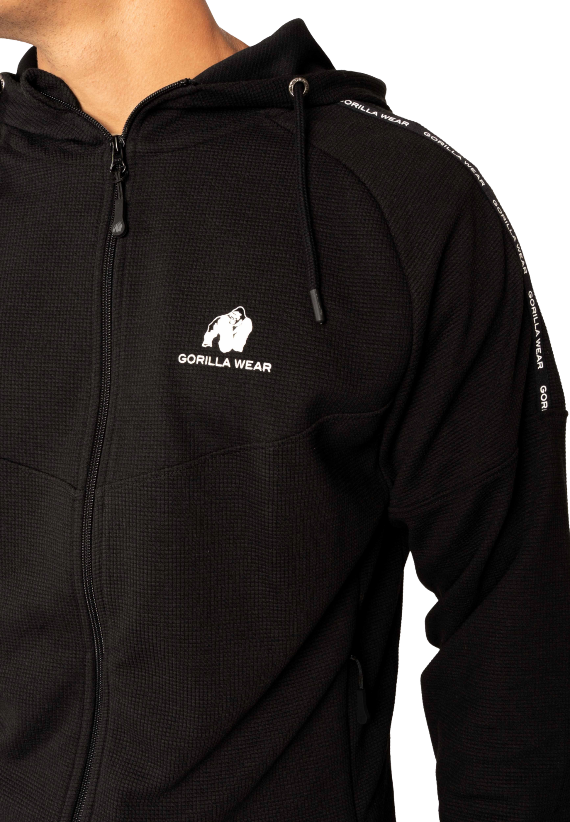 GORILLA WEAR, Harvey Hooded Track Jacket