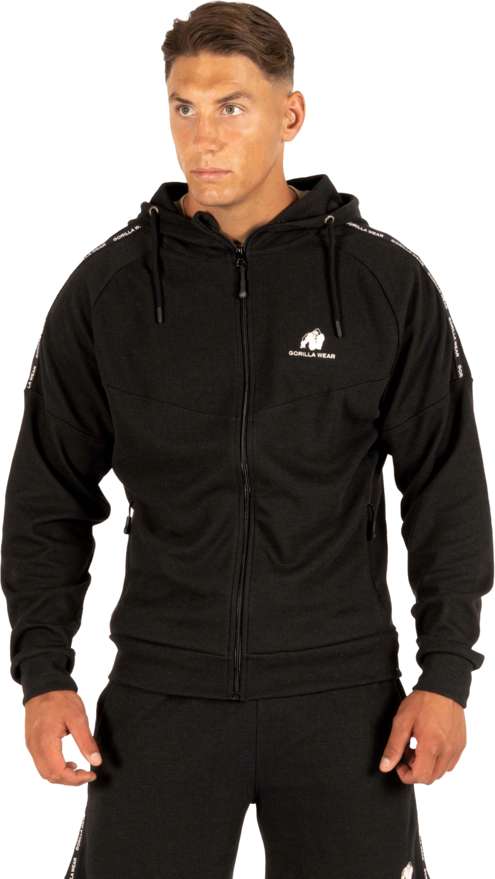 GORILLA WEAR, Harvey Hooded Track Jacket