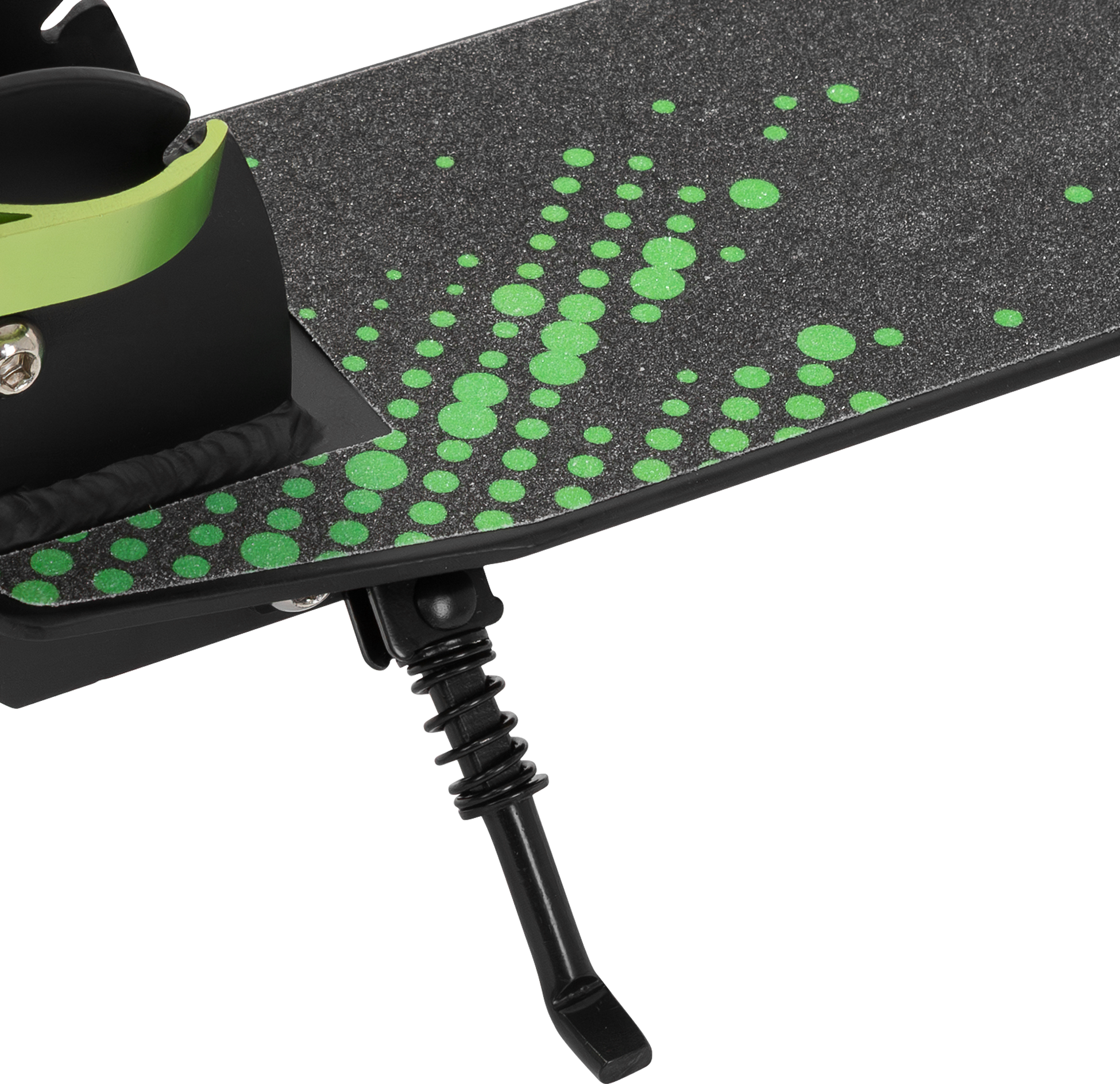 HAUKI, Hauki Foldable Green City Scooter With Adjustable Handlebar, Xxl Wheels, Rear Foot Brake