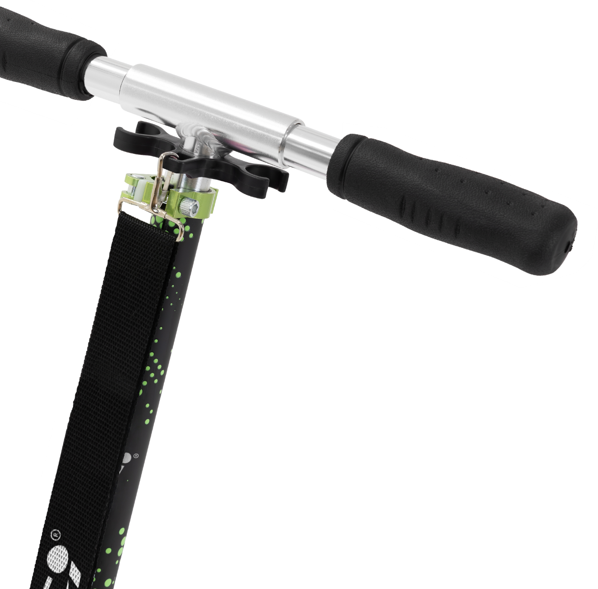 HAUKI, Hauki Foldable Green City Scooter With Adjustable Handlebar, Xxl Wheels, Rear Foot Brake