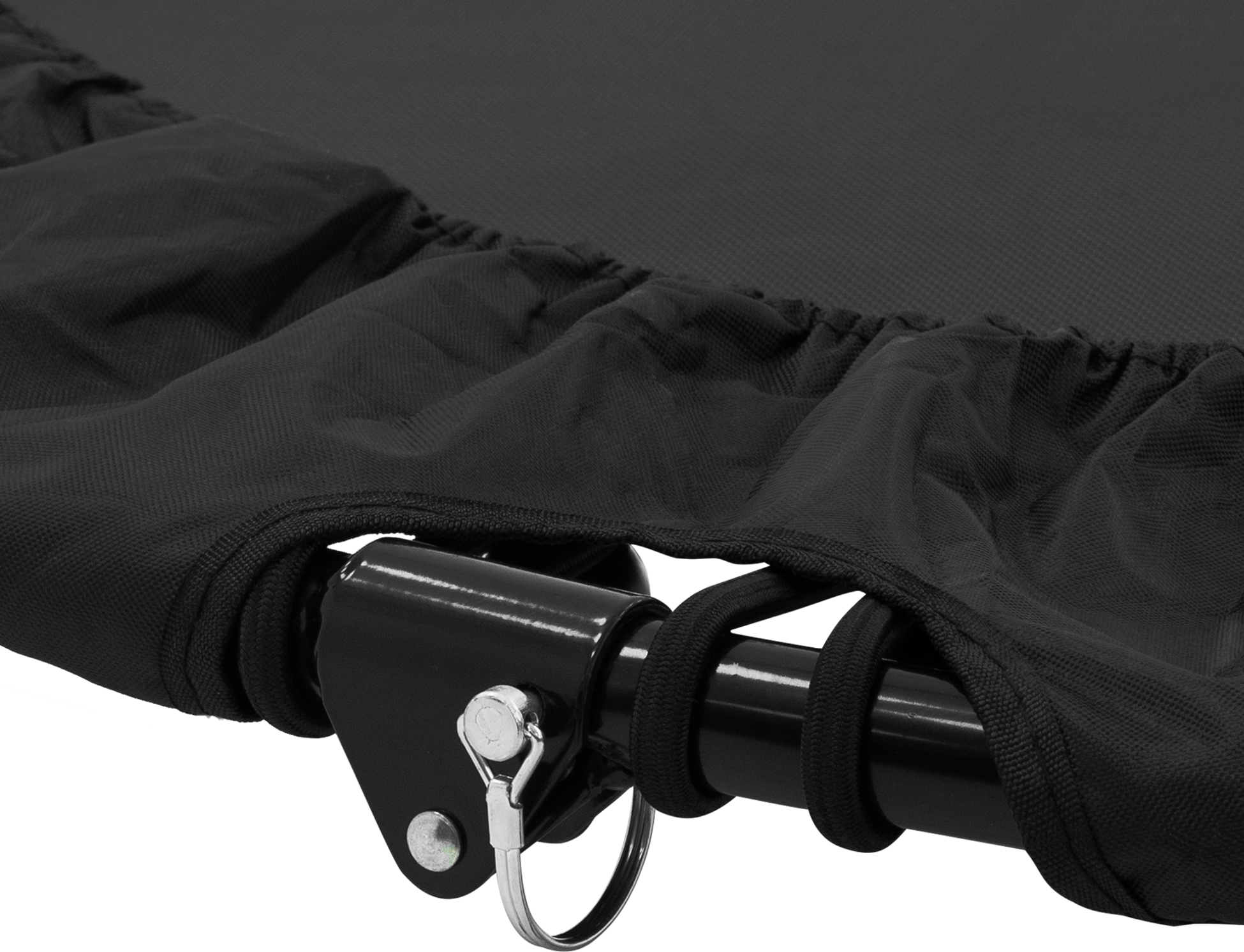 HAUKI, Hauki Foldable Indoor Fitness Trampoline &Oslash;122cm, Green Mini Rebounder With Adjustable Handlebar