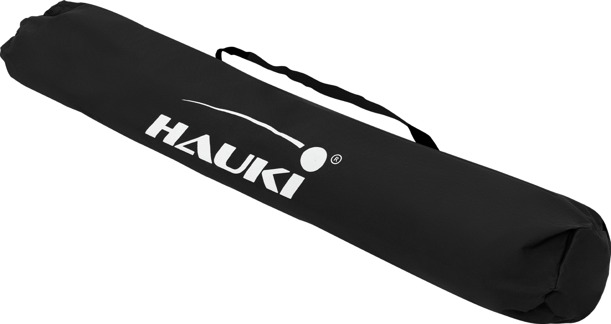 HAUKI, Hauki Folding Camping Bed Xl 210 X 83 X 46 Cm, Black Portable Sleeping Lounger With Carry Bag