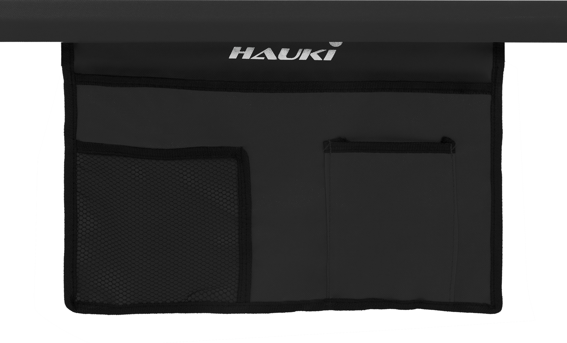 HAUKI, Hauki Folding Camping Bed Xl 210 X 83 X 46 Cm, Black Portable Sleeping Lounger With Carry Bag