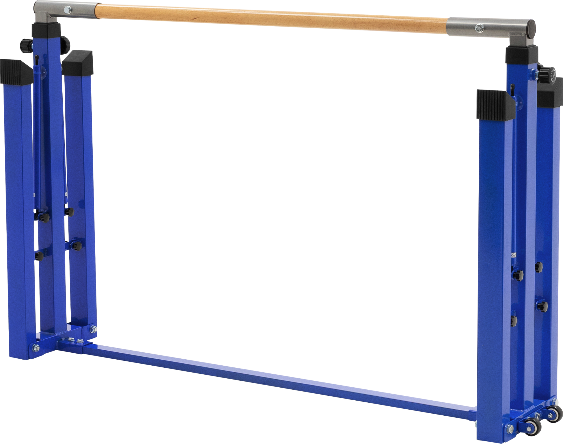 HAUKI, Hauki Gymnastics Bar For Kids, Blue, Adjustable Height 95.5-150 Cm, Foldable Training Bar