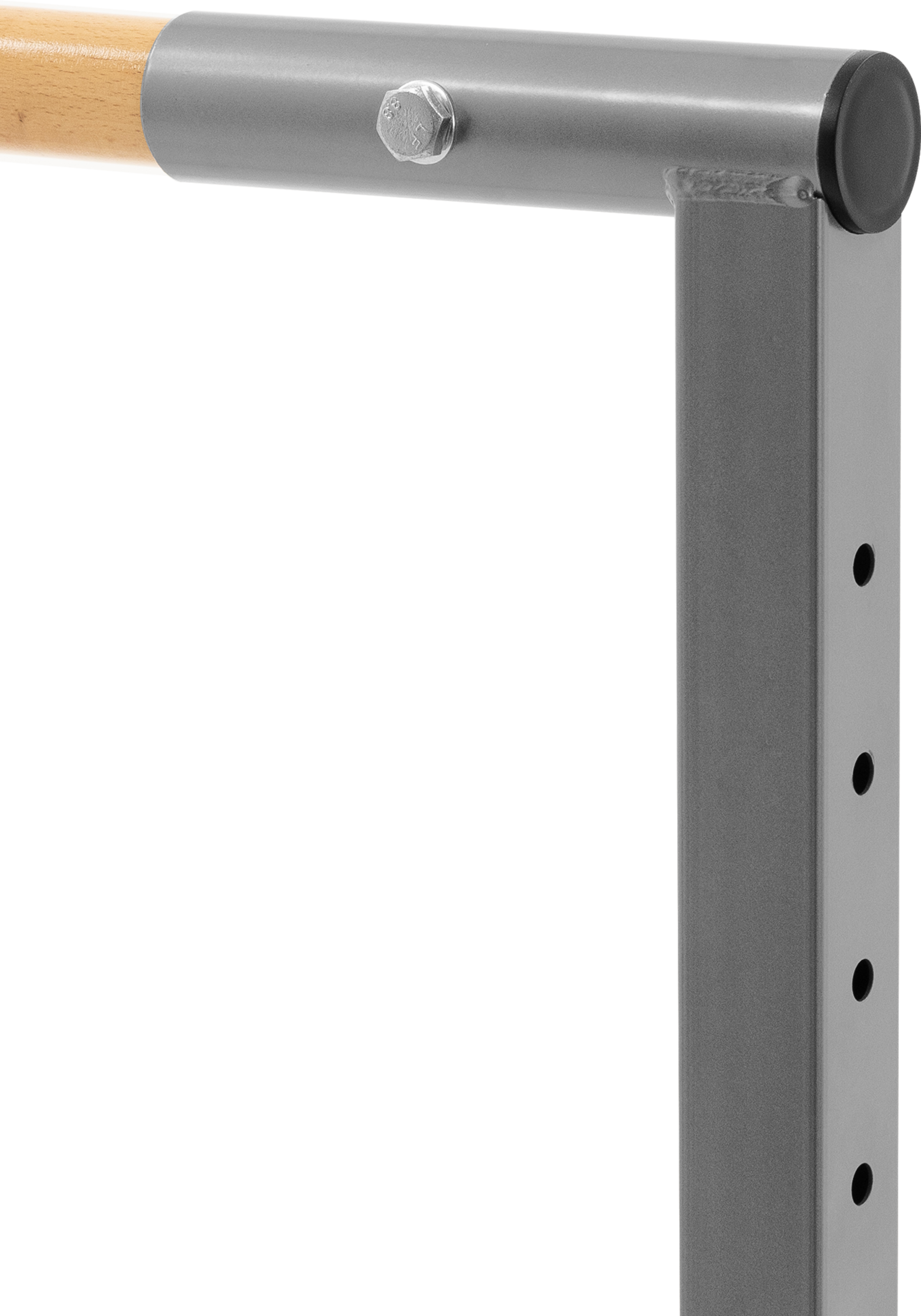 HAUKI, Hauki Gymnastics Bar For Kids, Purple, Adjustable Height 95.5-150 Cm, Foldable Training Bar