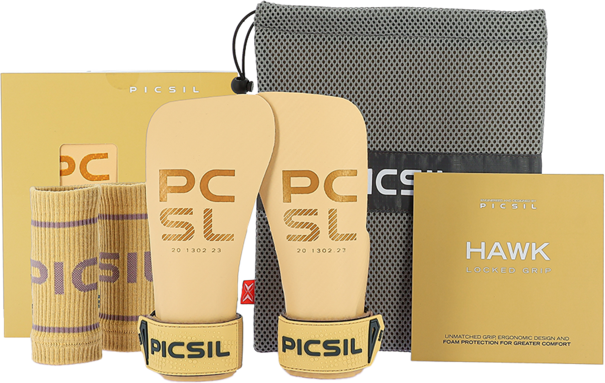 PICSIL SPORT, Hawk Grips - No Chalk Grips
