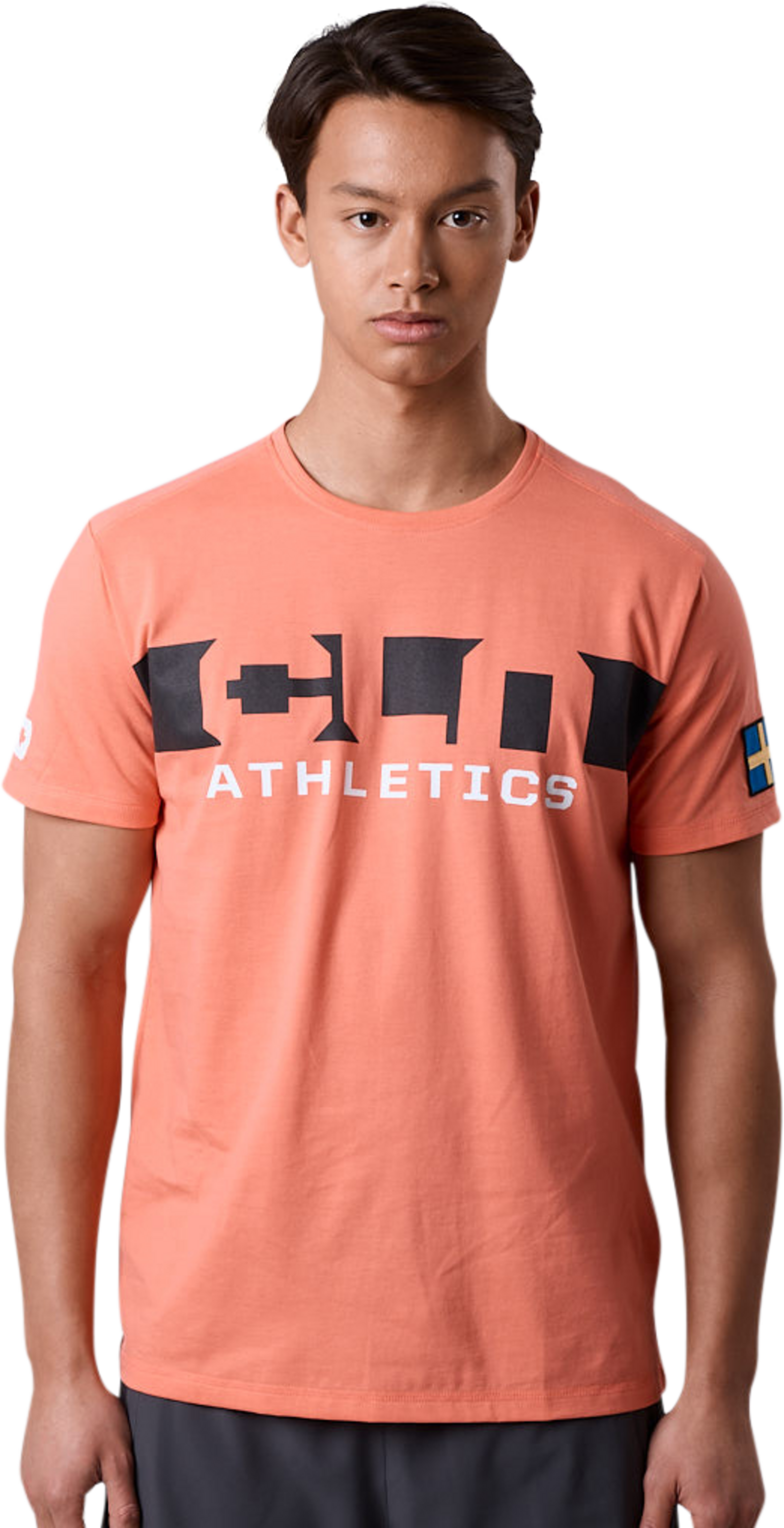 CLN ATHLETICS, Haze T-shirt Coral Peach