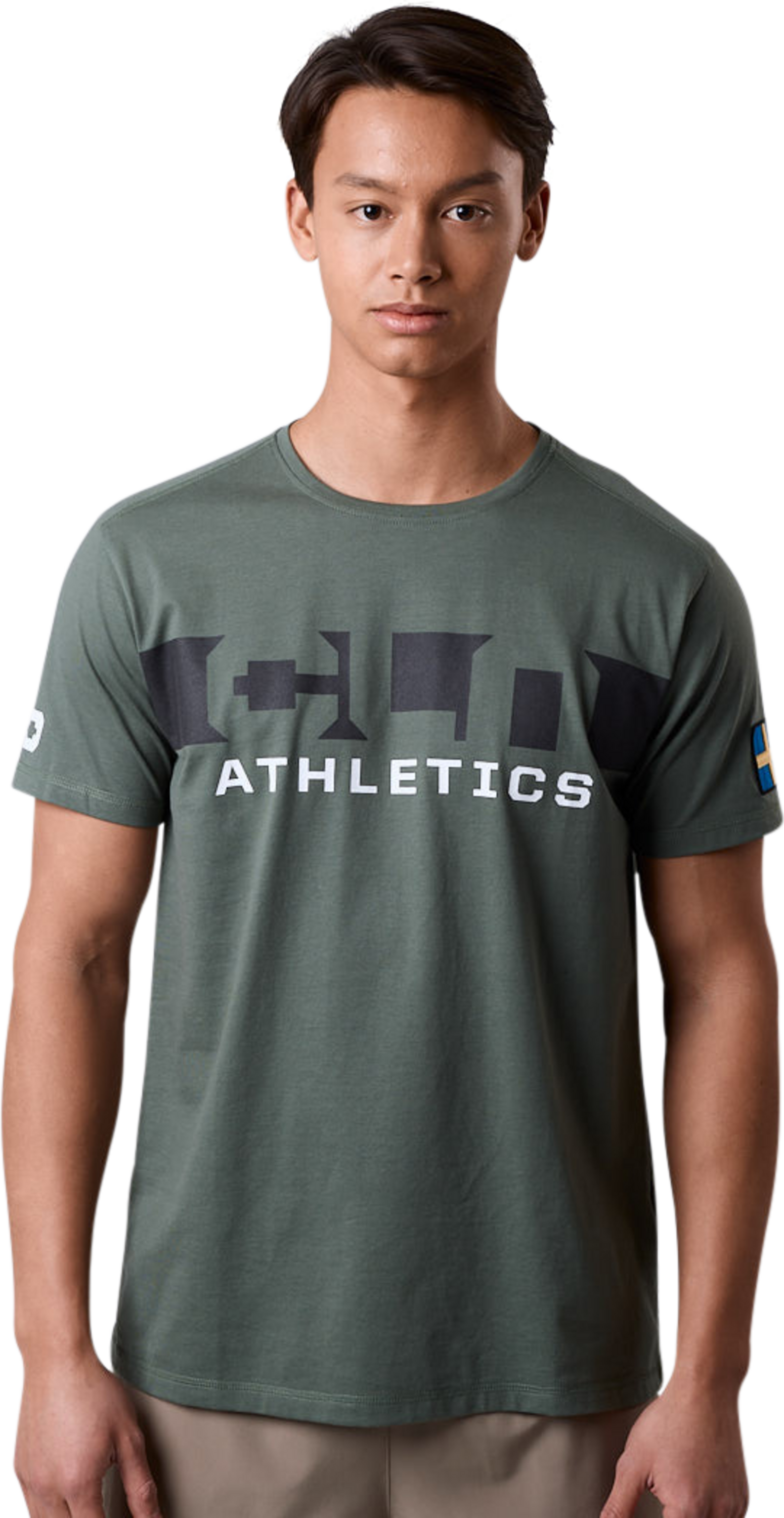 CLN ATHLETICS, Haze T-shirt Moss Green
