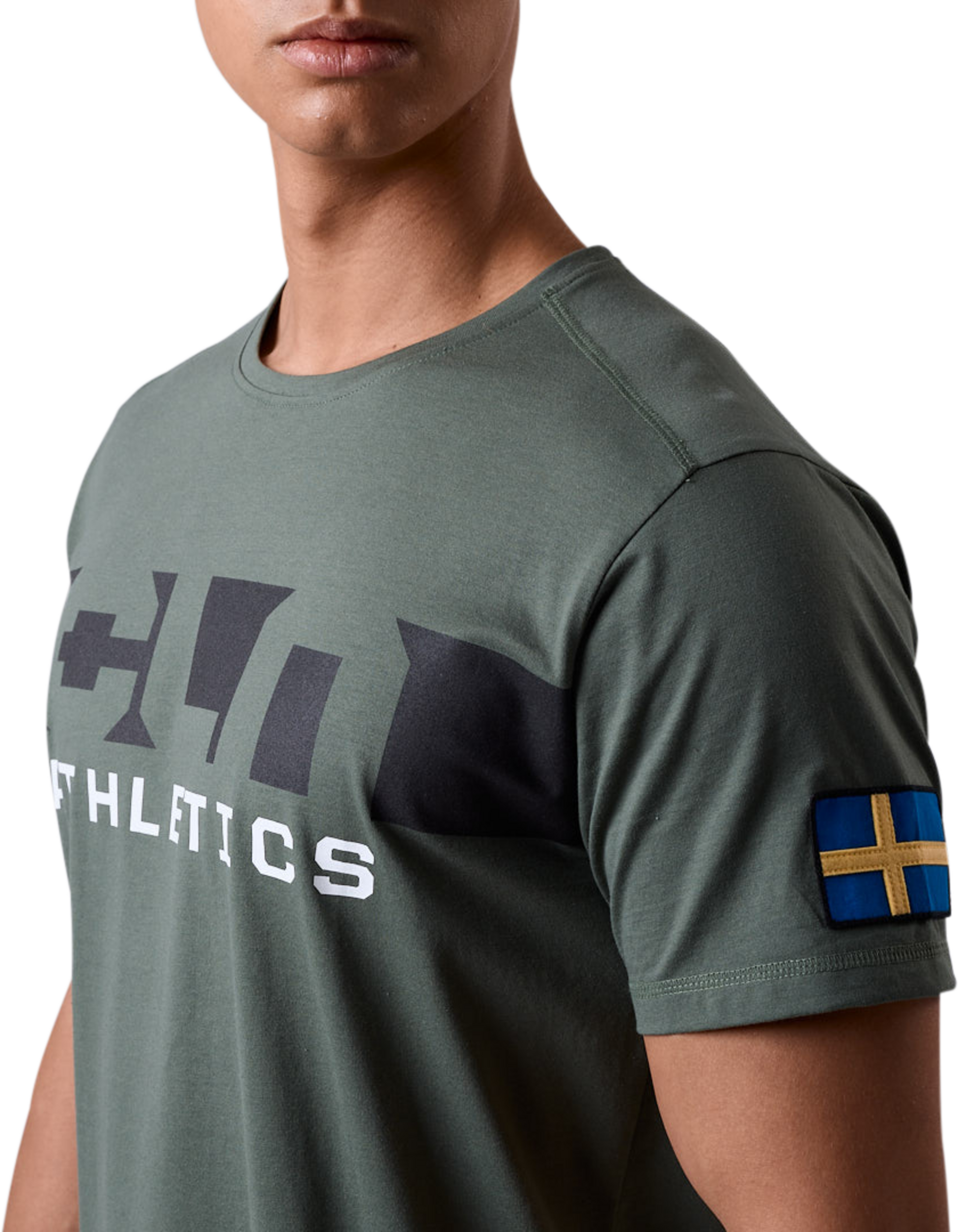 CLN ATHLETICS, Haze T-shirt Moss Green