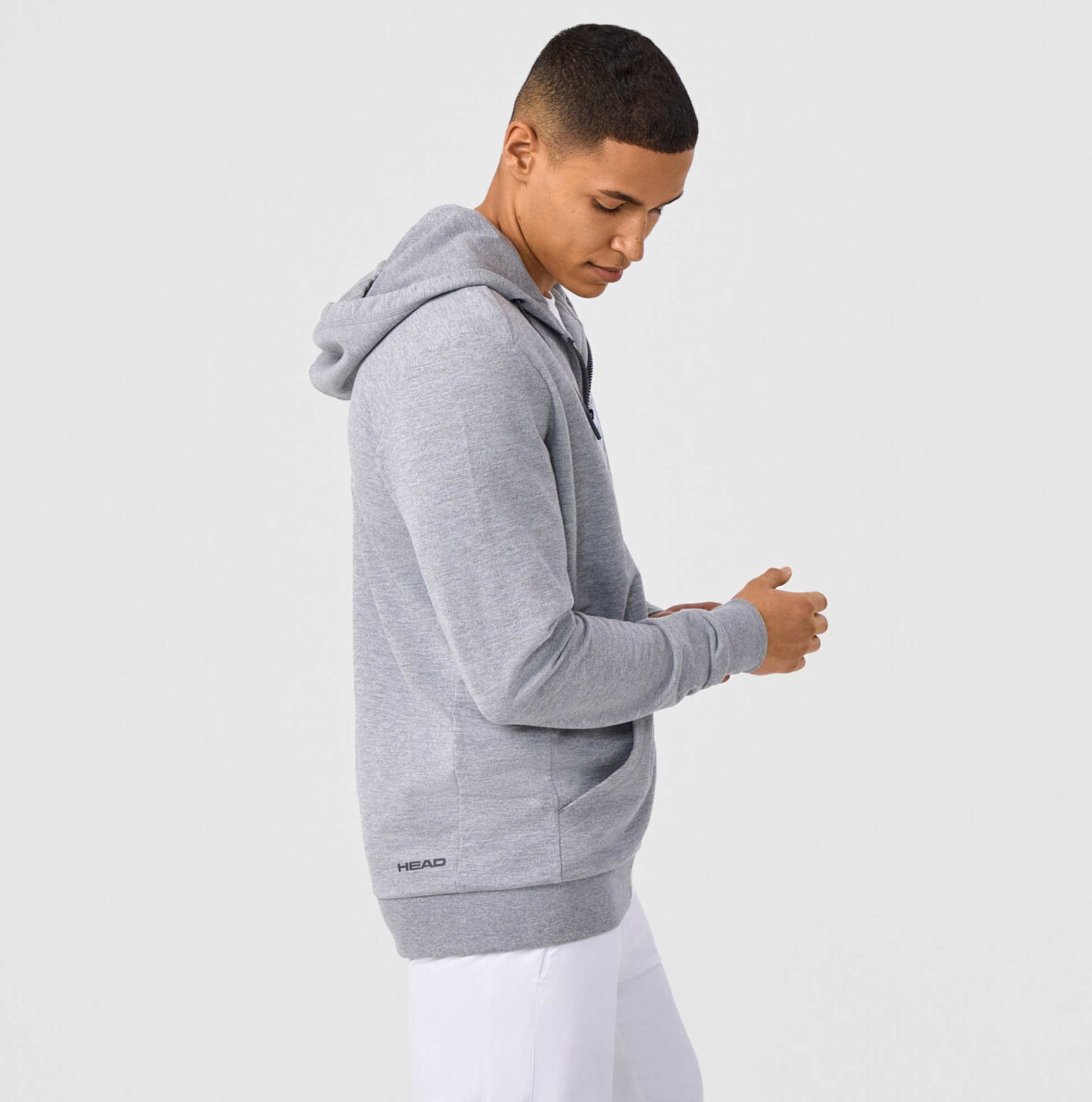 HEAD, Head Club Original  Hoodie Fz Men