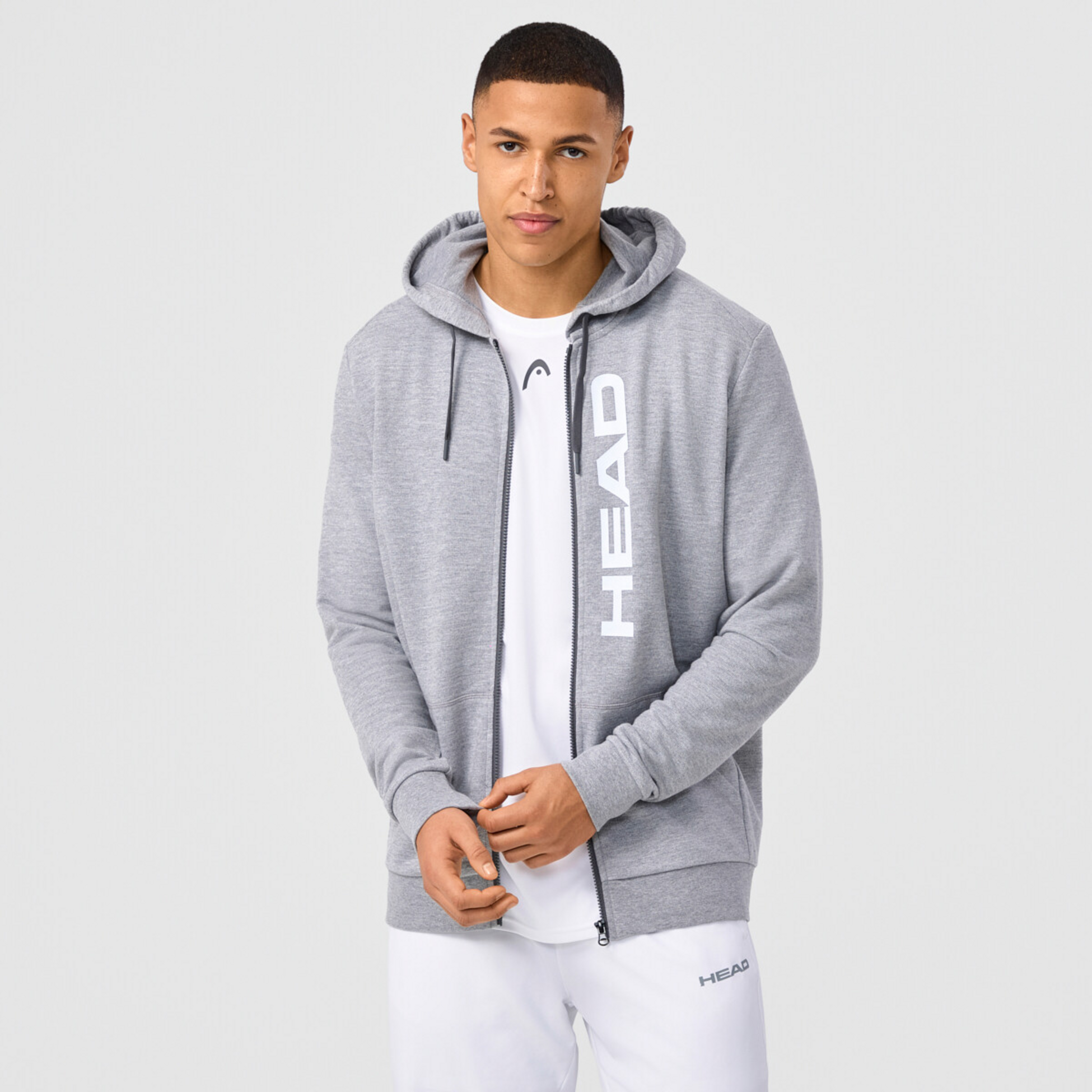 HEAD, Head Club Original  Hoodie Fz Men