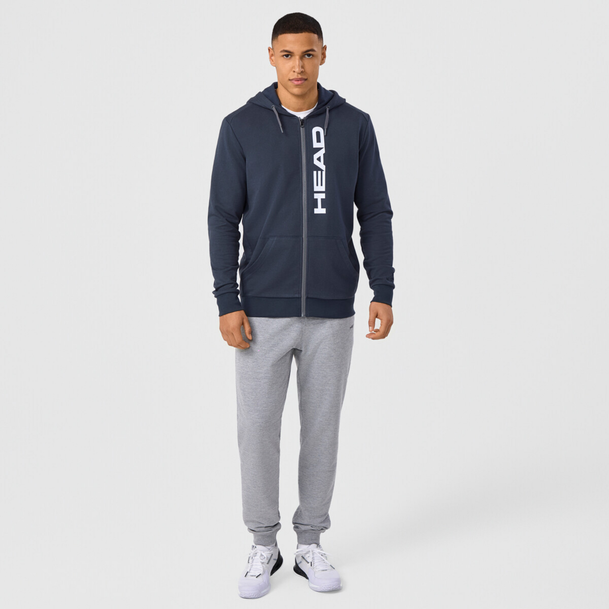 HEAD, Head Club Original  Hoodie Fz Men