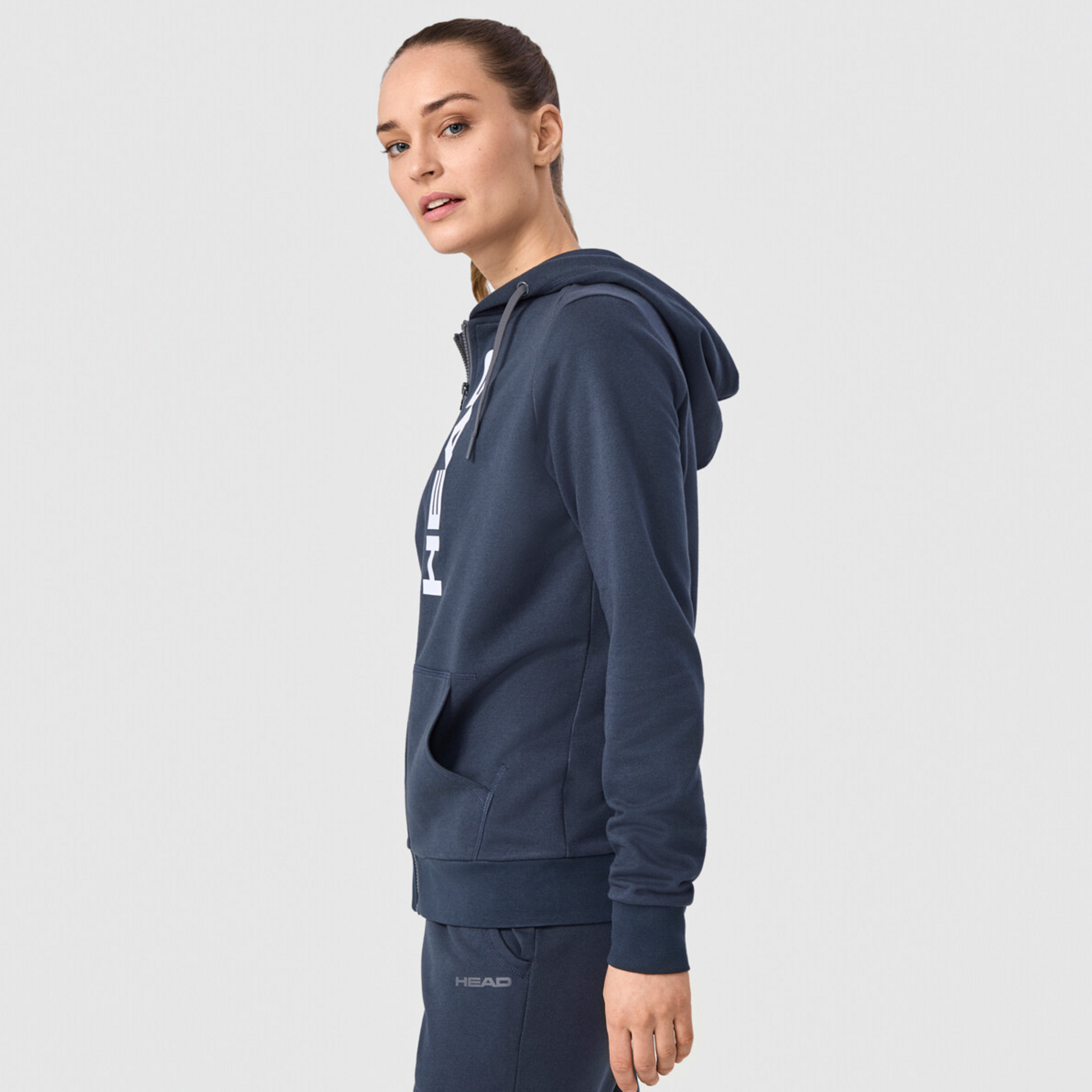 HEAD, Head Club Original Hoodie Fz Women