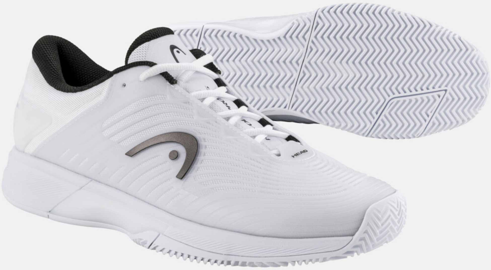 HEAD, Head Revolt Pro 4.5 Clay Men Whbk