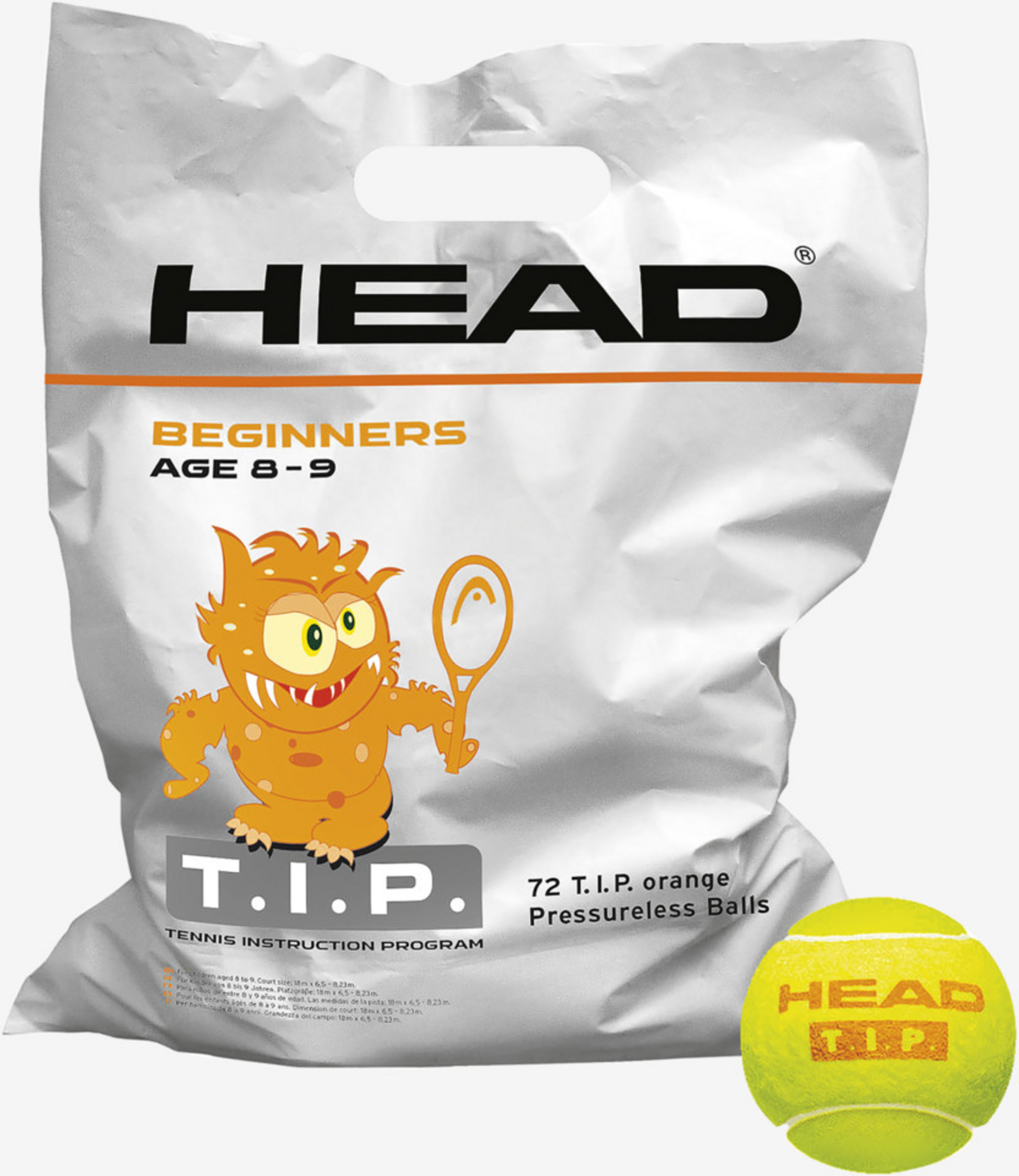 HEAD, Head T.i.p. Orange - 72 Balls