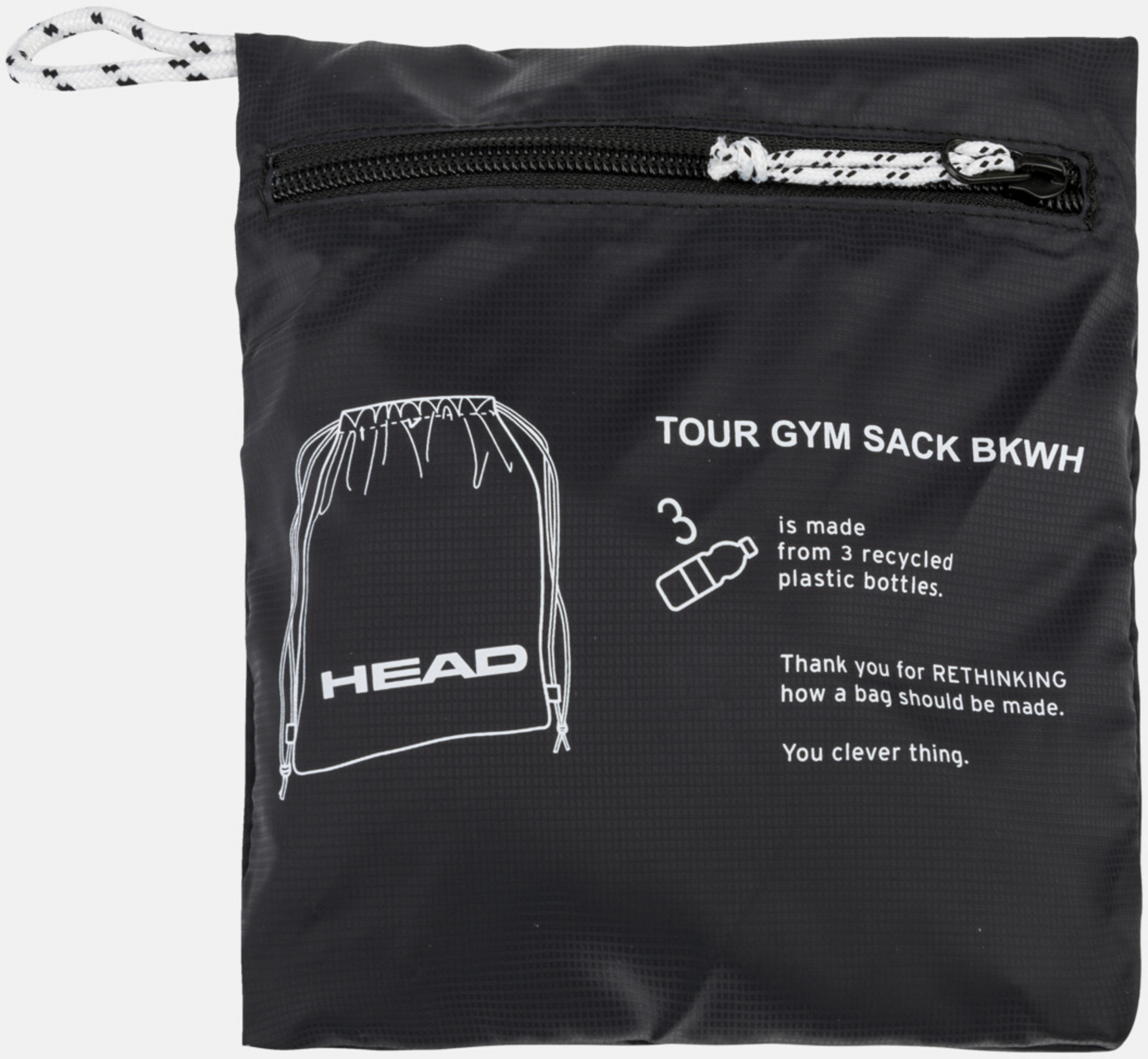 HEAD, Head Tour Gym Sack Bkwh