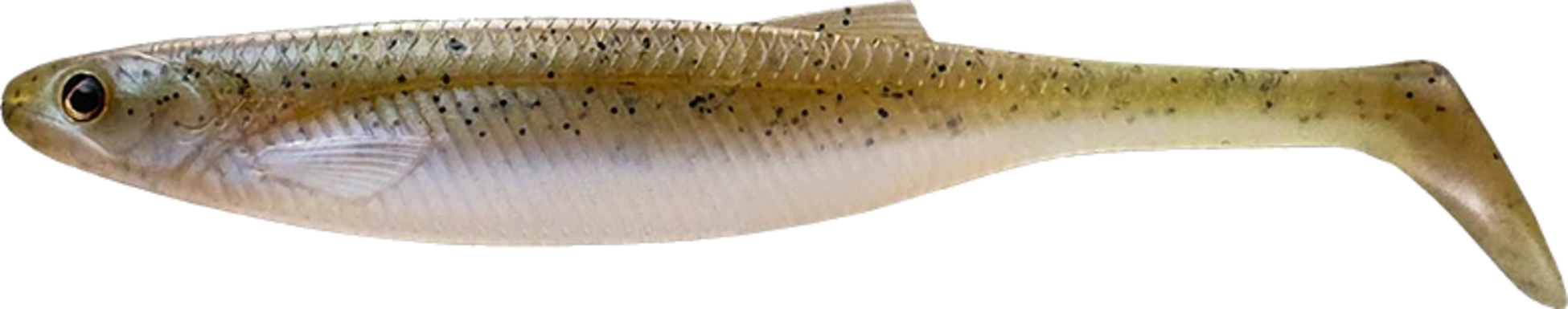 HEADBANGER, Headbanger Banger Shad 12cm, 9g - Emerald Shiner 5pcs