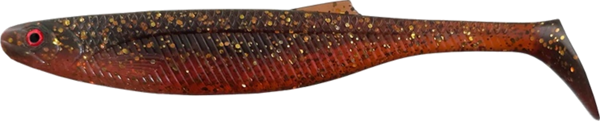 HEADBANGER, Headbanger Banger Shad 9cm, 4g - Motoroil 5pcs
