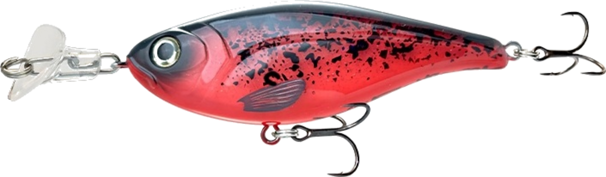 HEADBANGER, Headbanger Cranky Shad 7,6cm 16g - Red/black