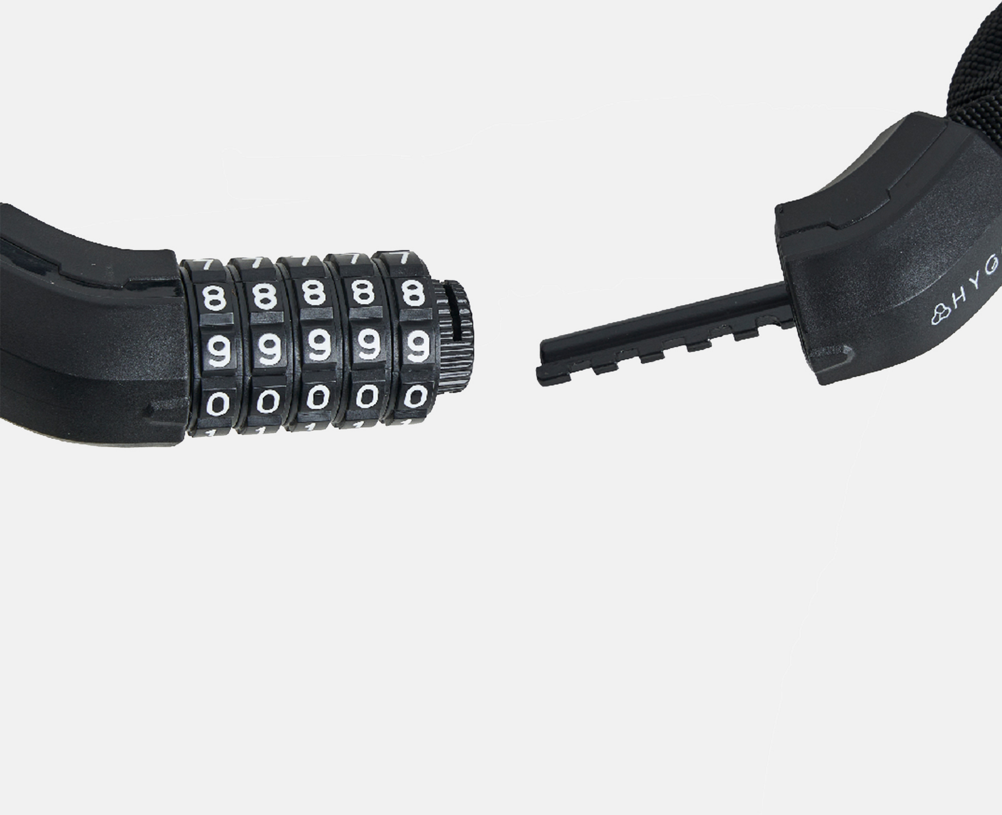 HYGGE BIKES, Heavy-Duty Bike Chain Lock &ndash; Anti-Theft Security Chain for E-Bikes and Motorbikes