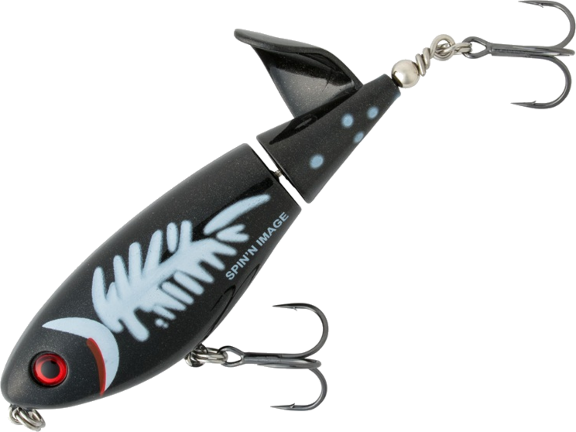 HEDDON, Heddon Spin'n Image 14,5g 9cm - Black White Herring