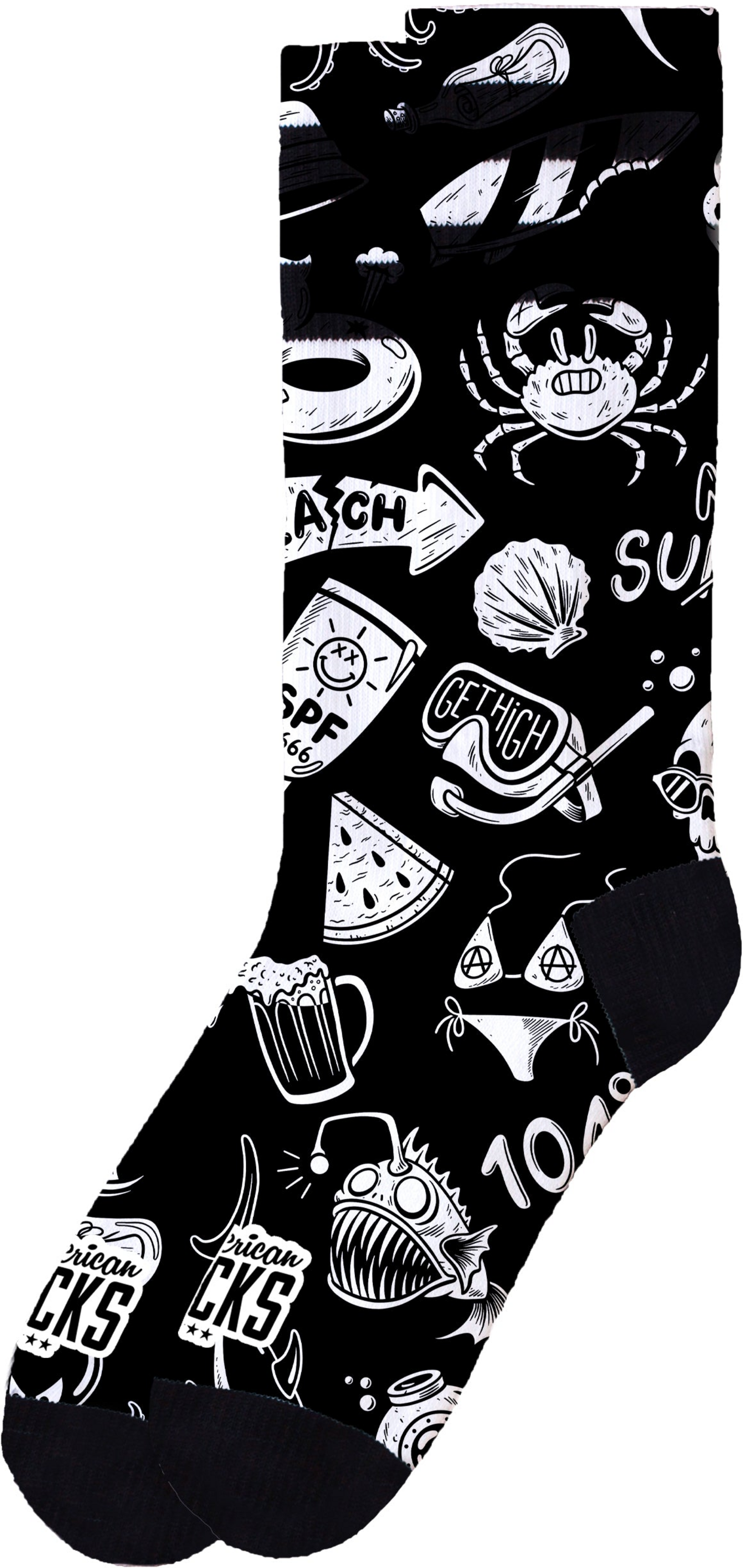 AMERICAN SOCKS, Hella Hot - Mid High