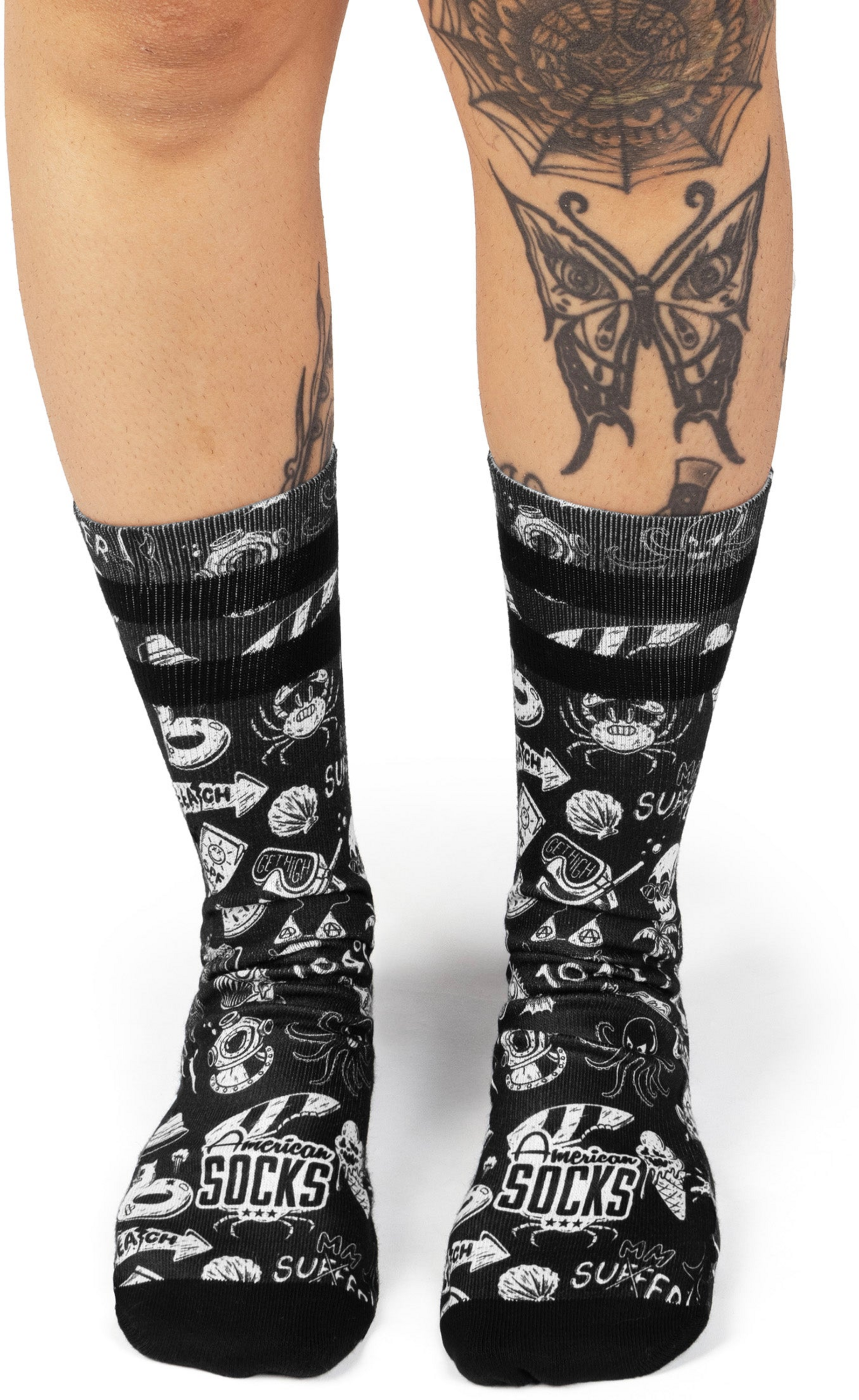 AMERICAN SOCKS, Hella Hot - Mid High