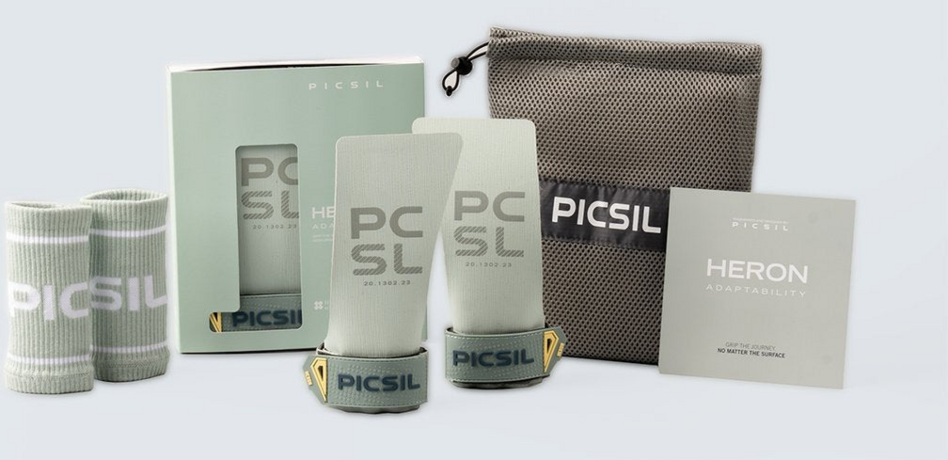 PICSIL SPORT, Heron Grips With And Without Magnesium
